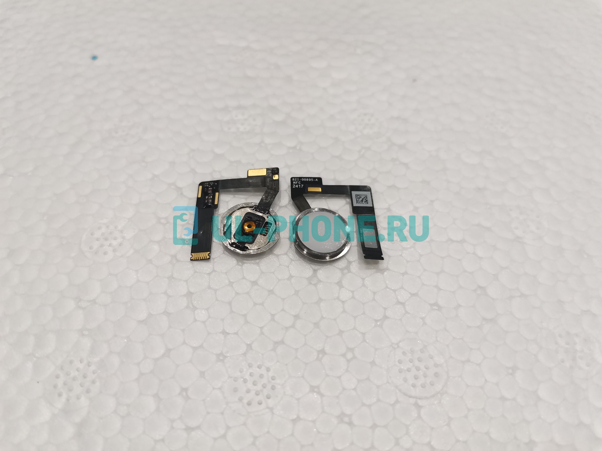 Шлейф для iPad Pro 10.5 2017 A1701 A1709 + кнопка Home (821-00895-a) (серебро)