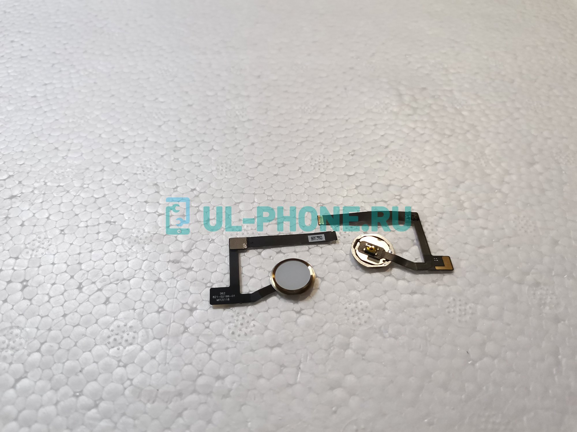 Шлейф для iPad mini 5 (2019) A2123/ A2124/ A2126 + кнопка Home (золотая)