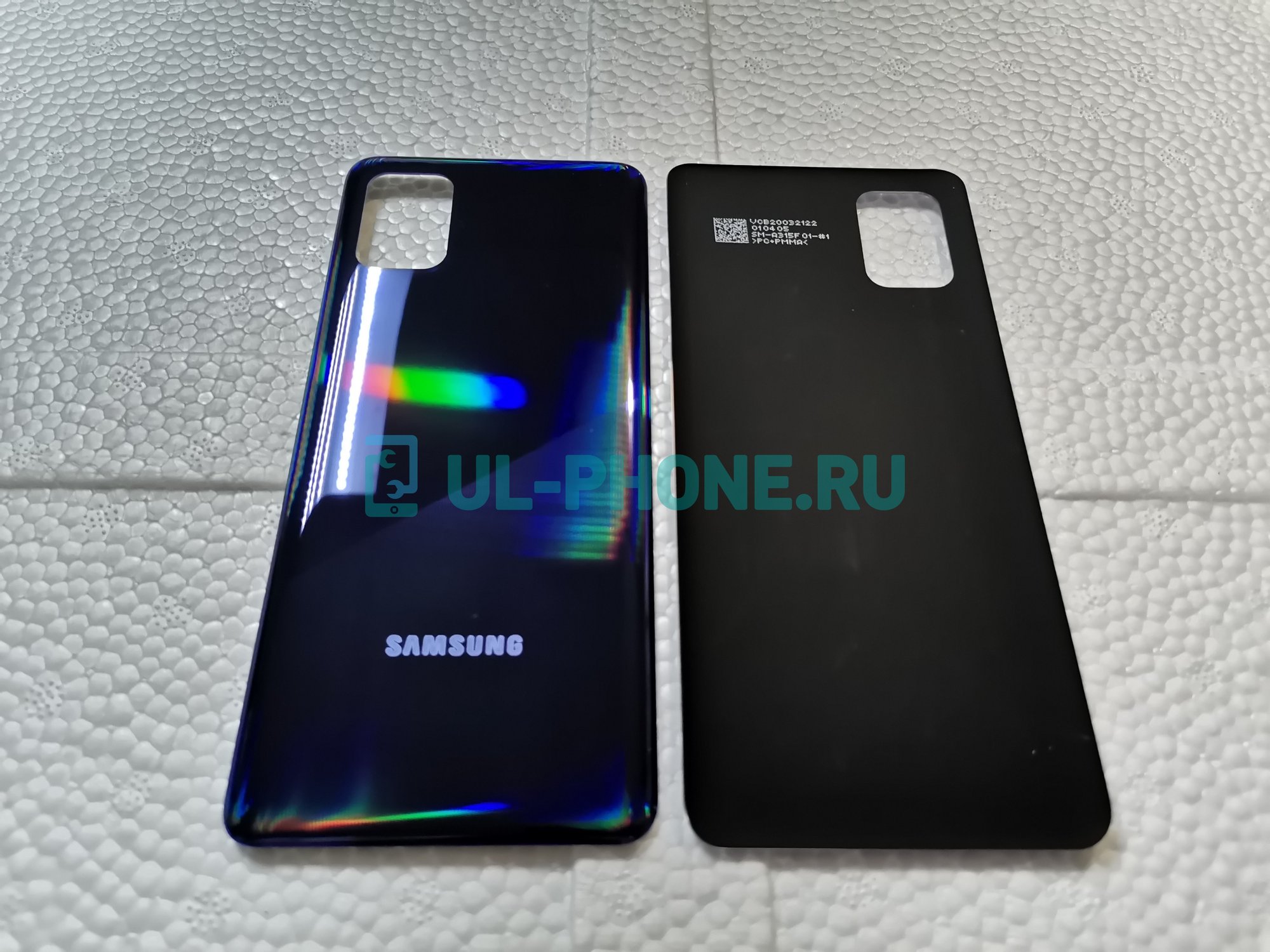 Задняя крышка для SAMSUNG Galaxy A31 SM-A315F (синяя)