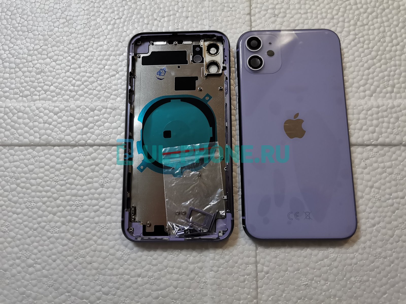 Корпус для iPhone 11 (фиолетовый) CE