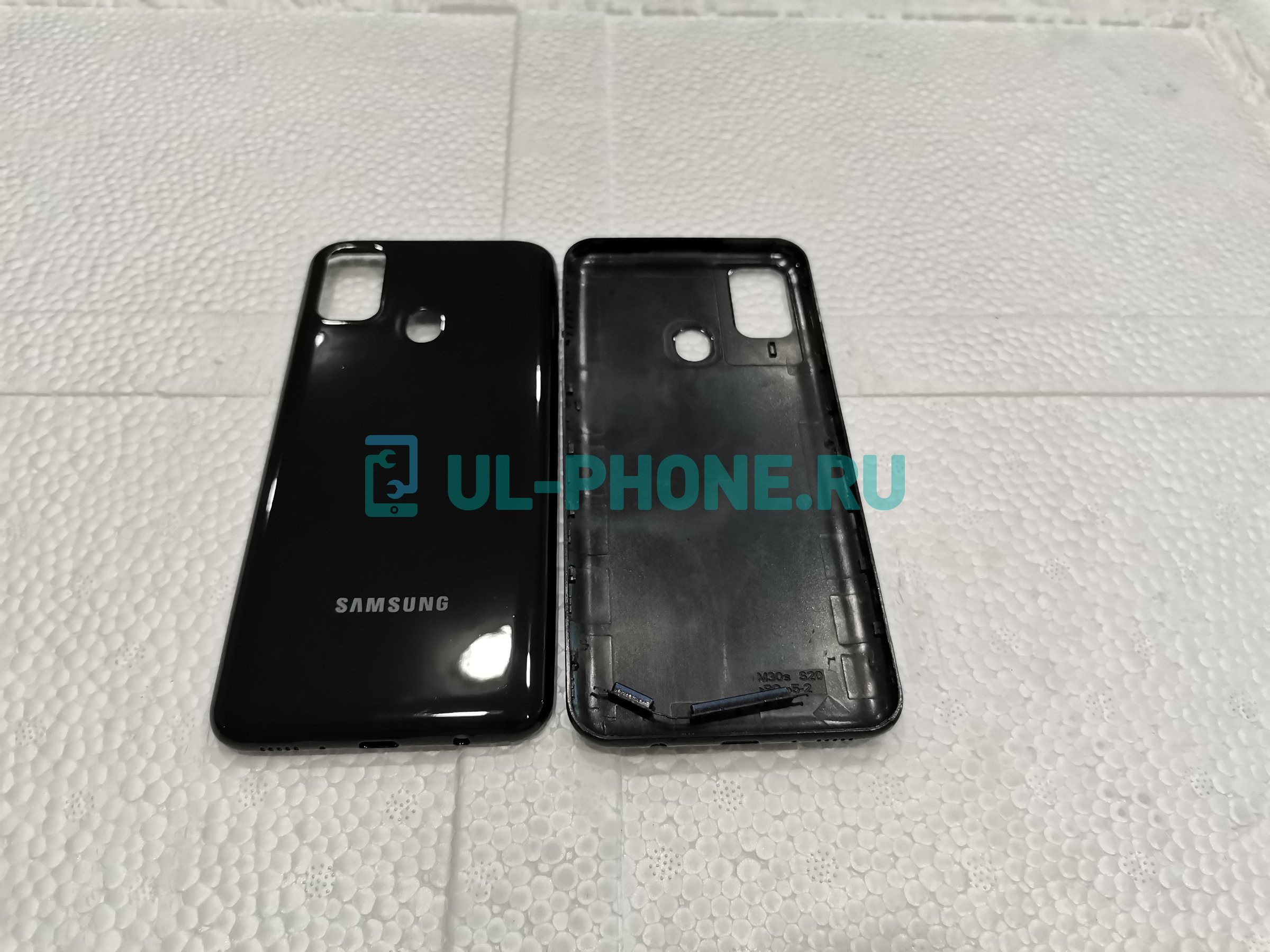Задняя крышка для Samsung SM-M307F Galaxy M30s (черная)