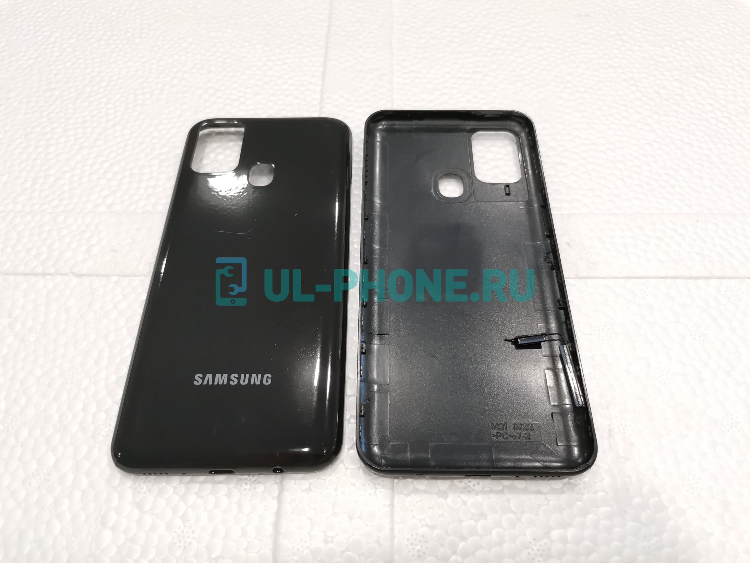 Задняя крышка для Samsung Galaxy M31 (SM-M315F) черная