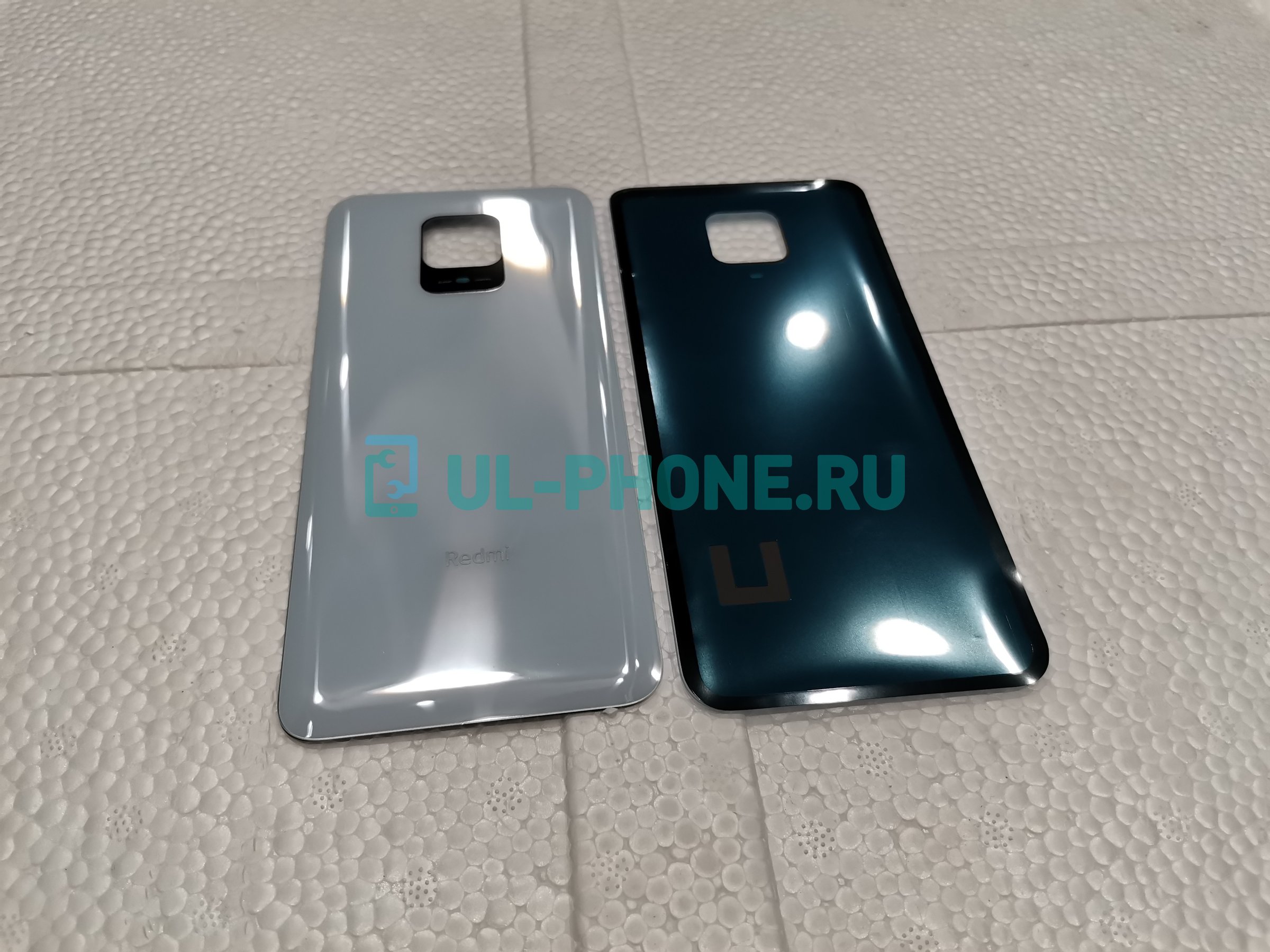 Задняя крышка для Xiaomi Redmi Note 9 Pro / Note 9s (белая)