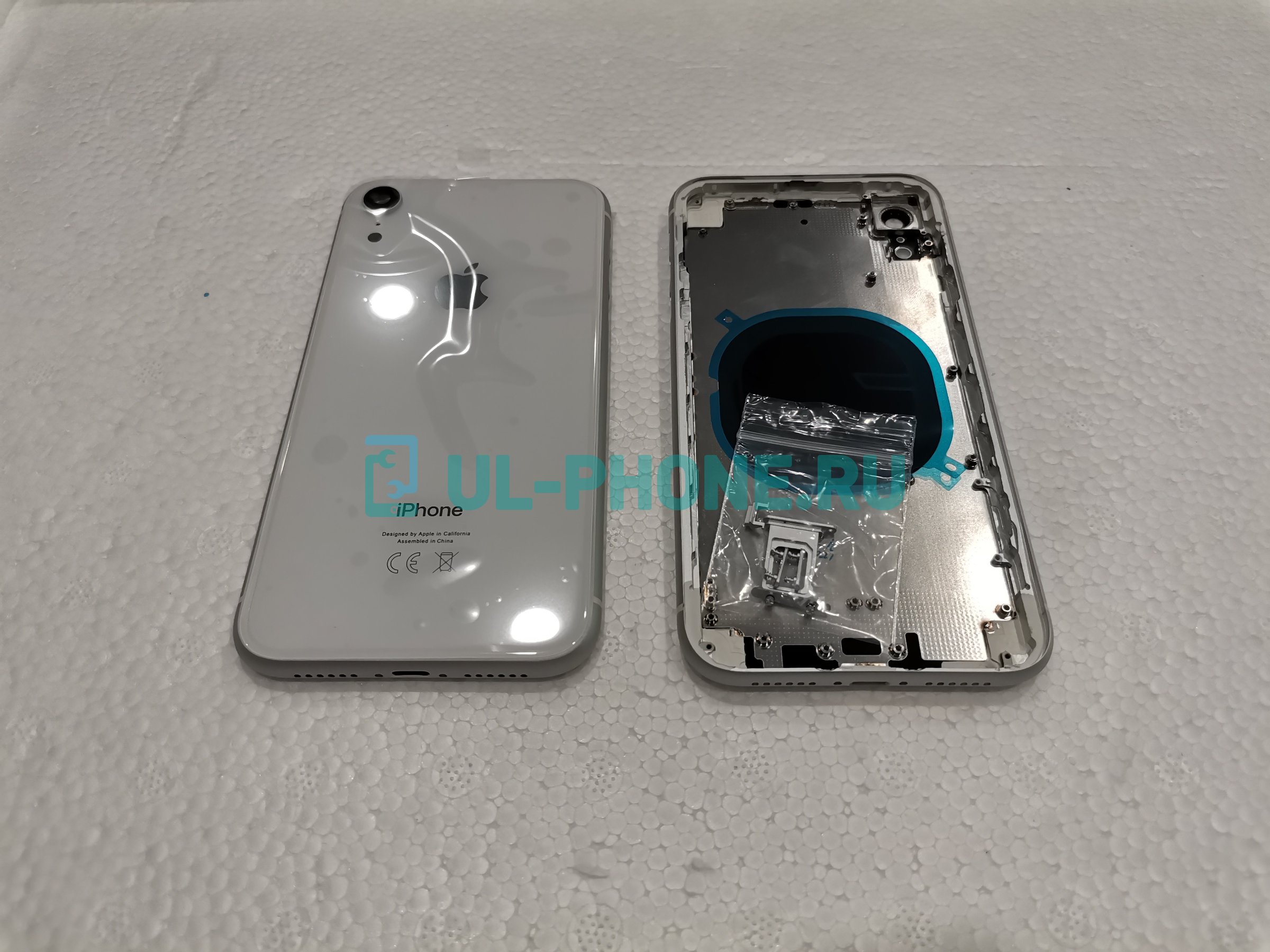 Корпус для iPhone XR (белый)