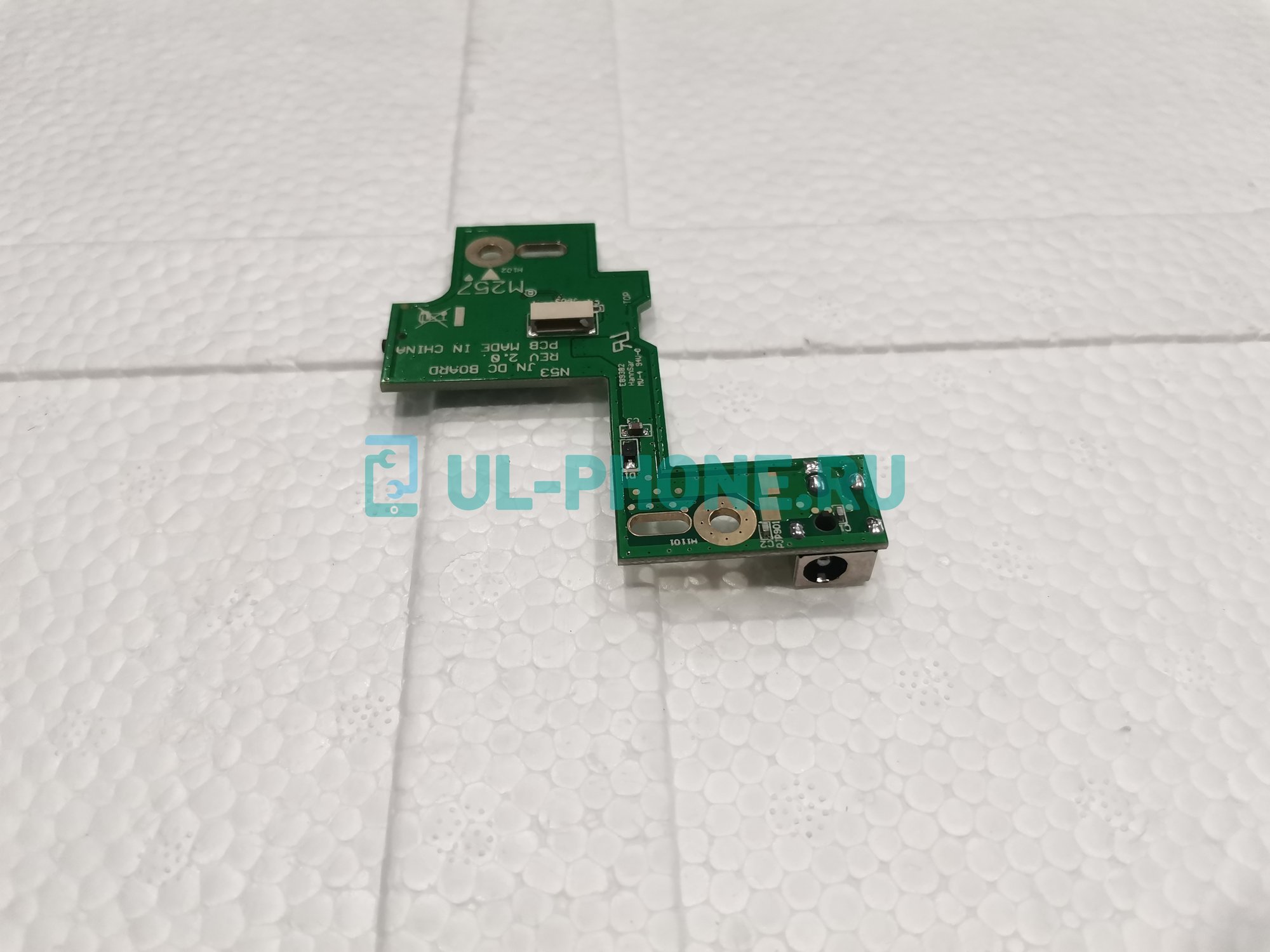 Разъем питания для ноутбука Asus N53S, N53J, N53SN, N53SM, N53SL, N53JN, N53JF, N53JQ с платой