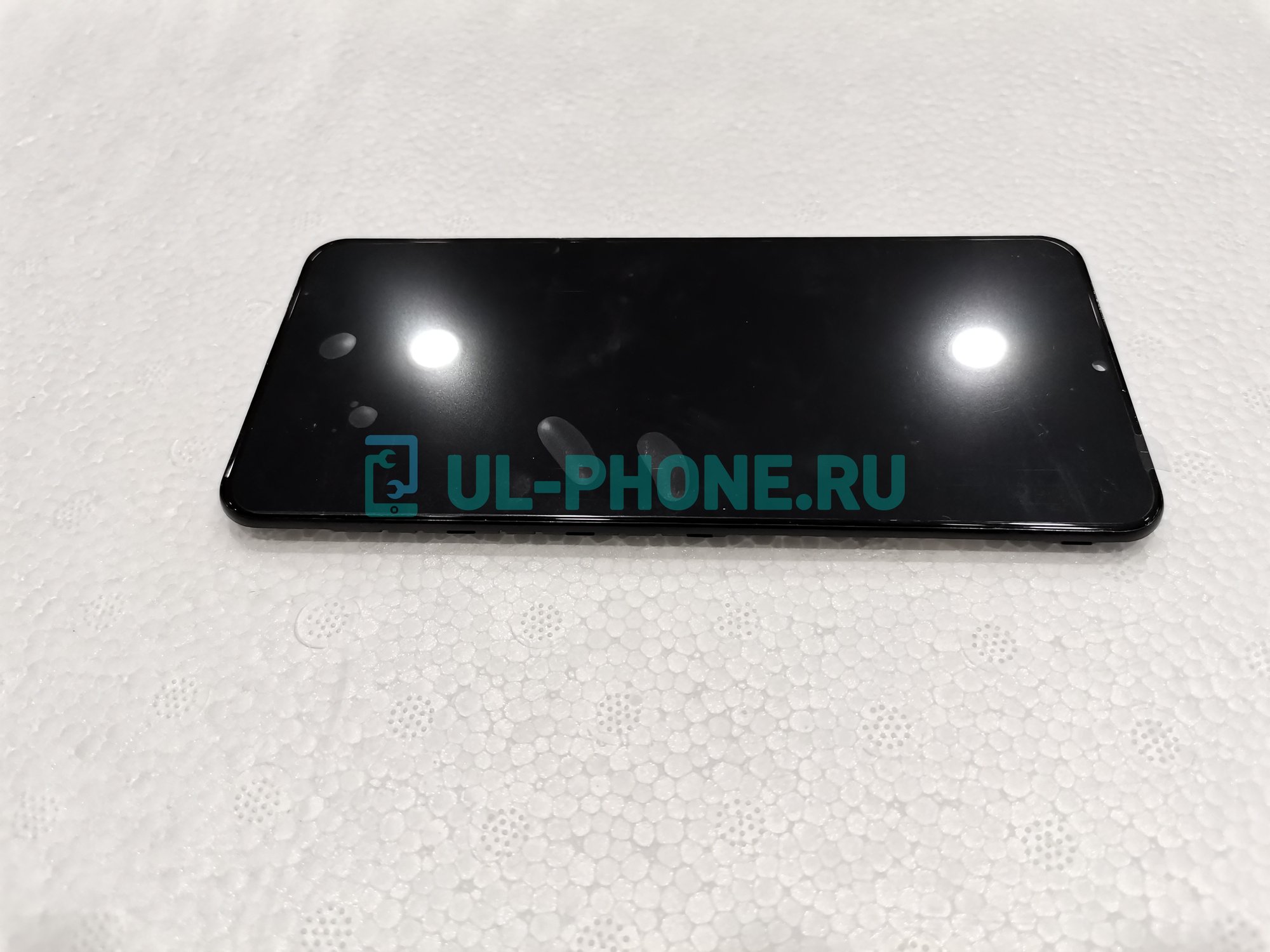 Дисплей + тачскрин для Samsung Galaxy SM-A205F A20 (2019) (TFT Iron с рег подсветкой) в рамке,черный
