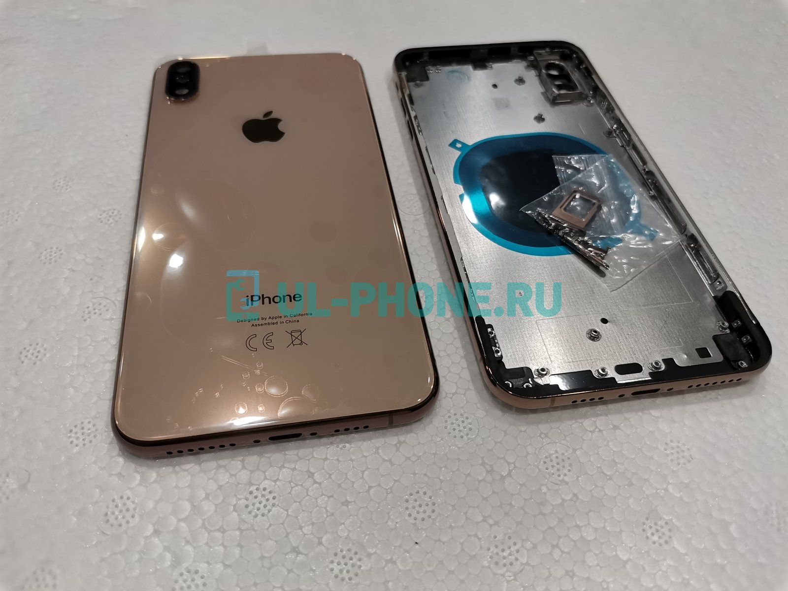 Корпус для iPhone XS Max (золотой)