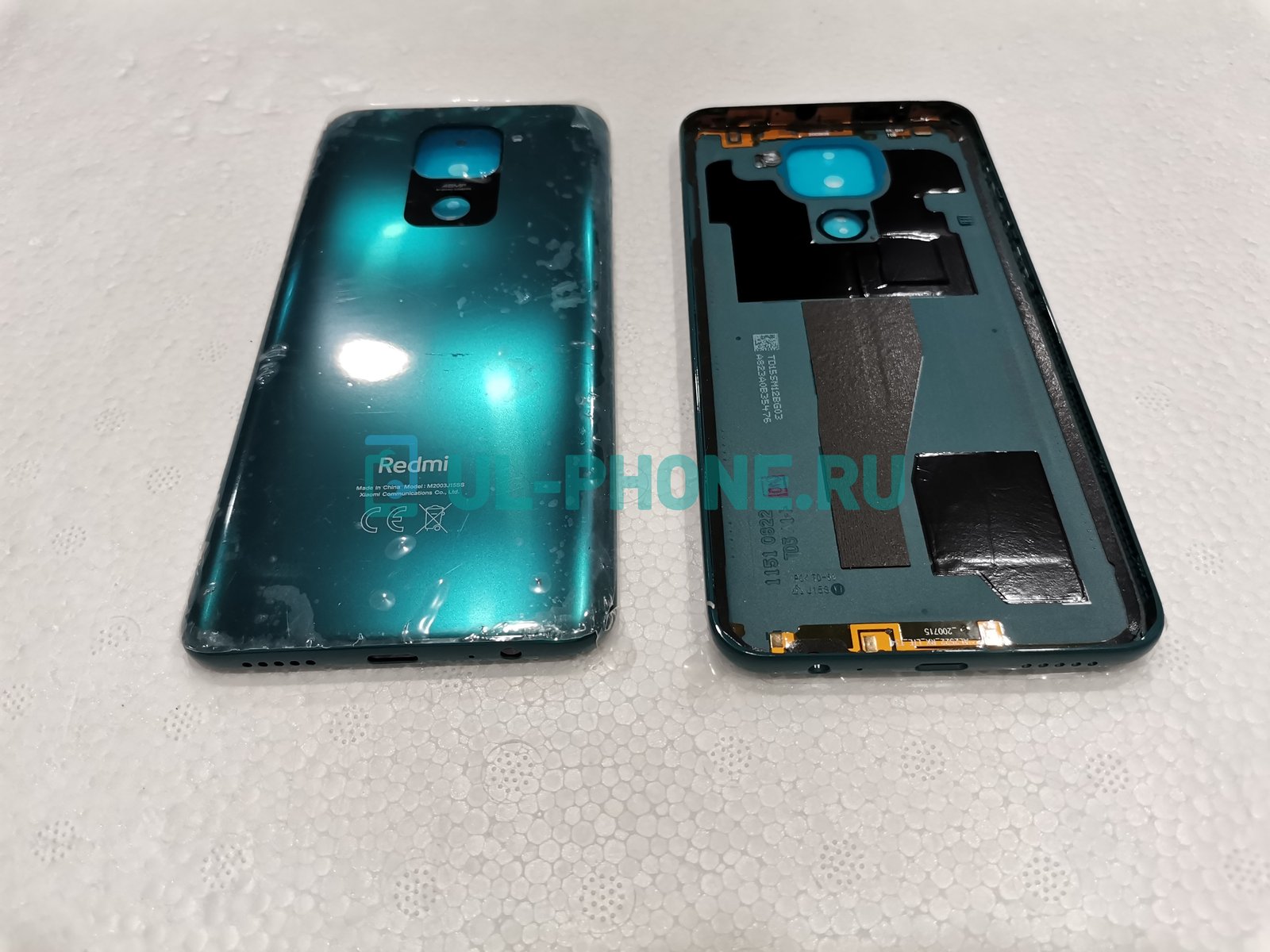 Задняя крышка для Xiaomi Redmi Note 9 (зеленая)