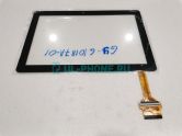 Тачскрин для DEXP Ursus H110, H210 (GY-G10187A-01 / DH-1096A4-A1) черный
