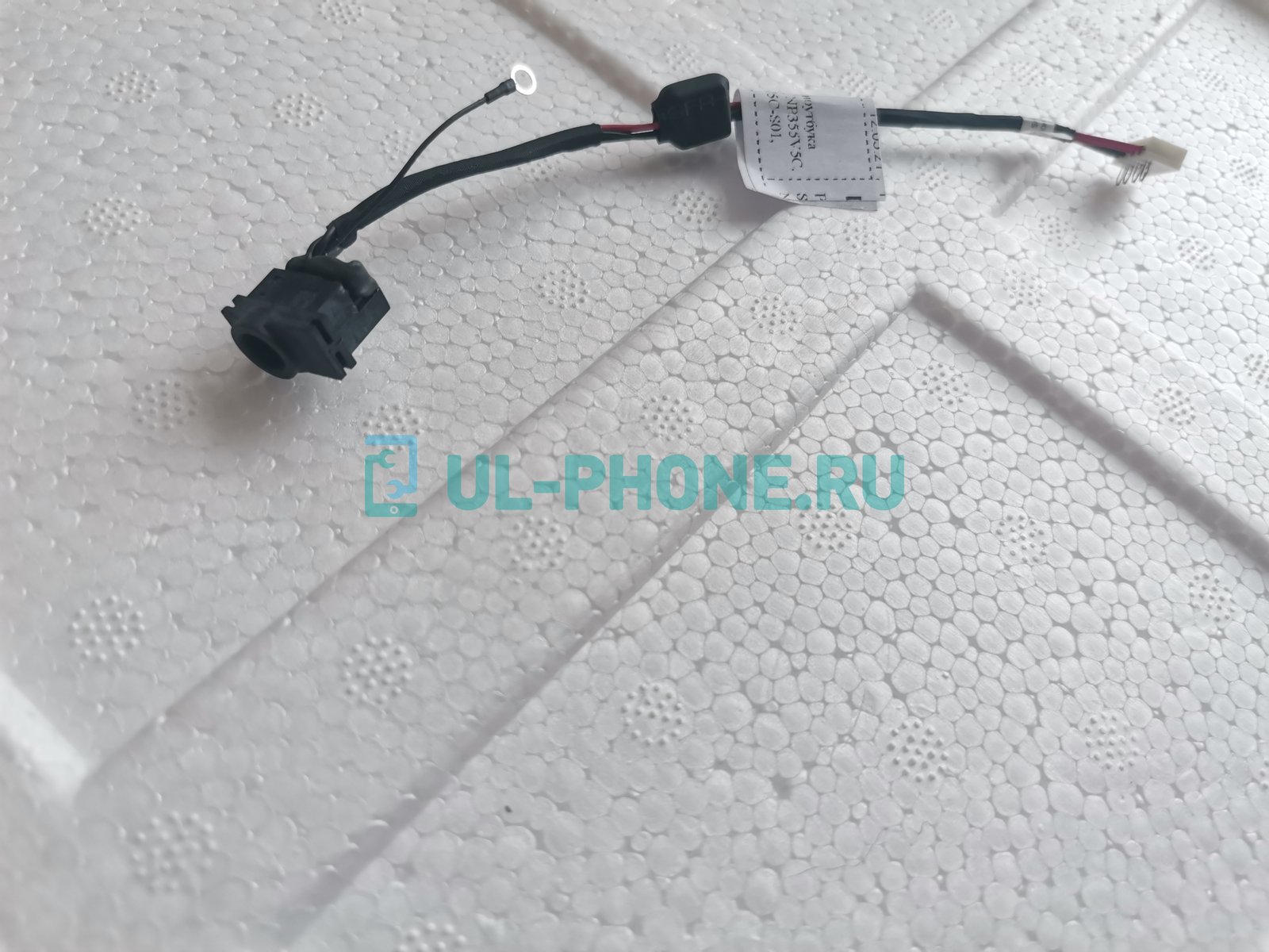Разъем питания для ноутбука Samsung NP365E5C, NP355V5C, NP350V5C, NP355V5C-S01, NP365E5C, NP3445VC, NP355V4X с кабелем