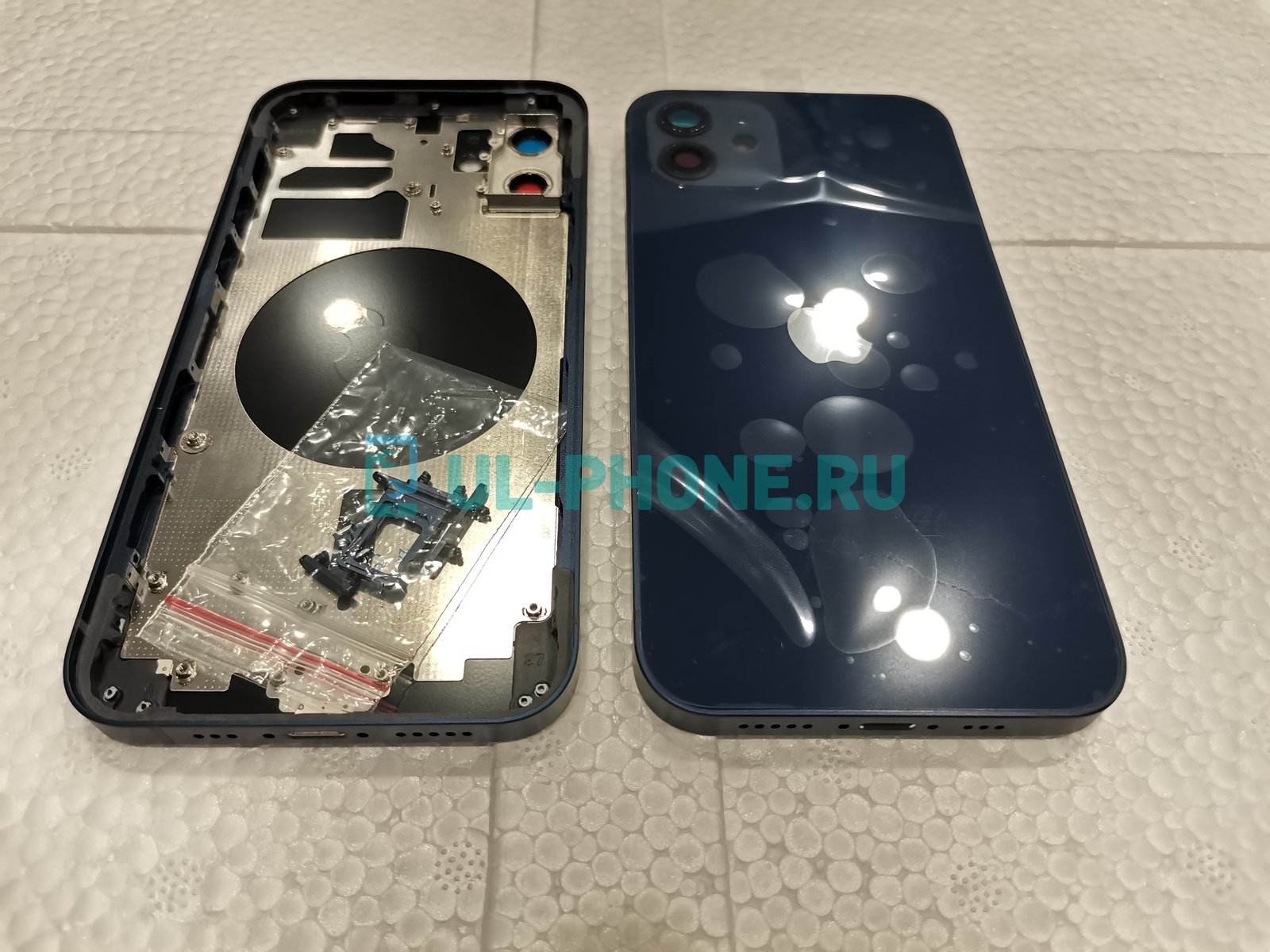 Корпус для iPhone 12 (синий) CE