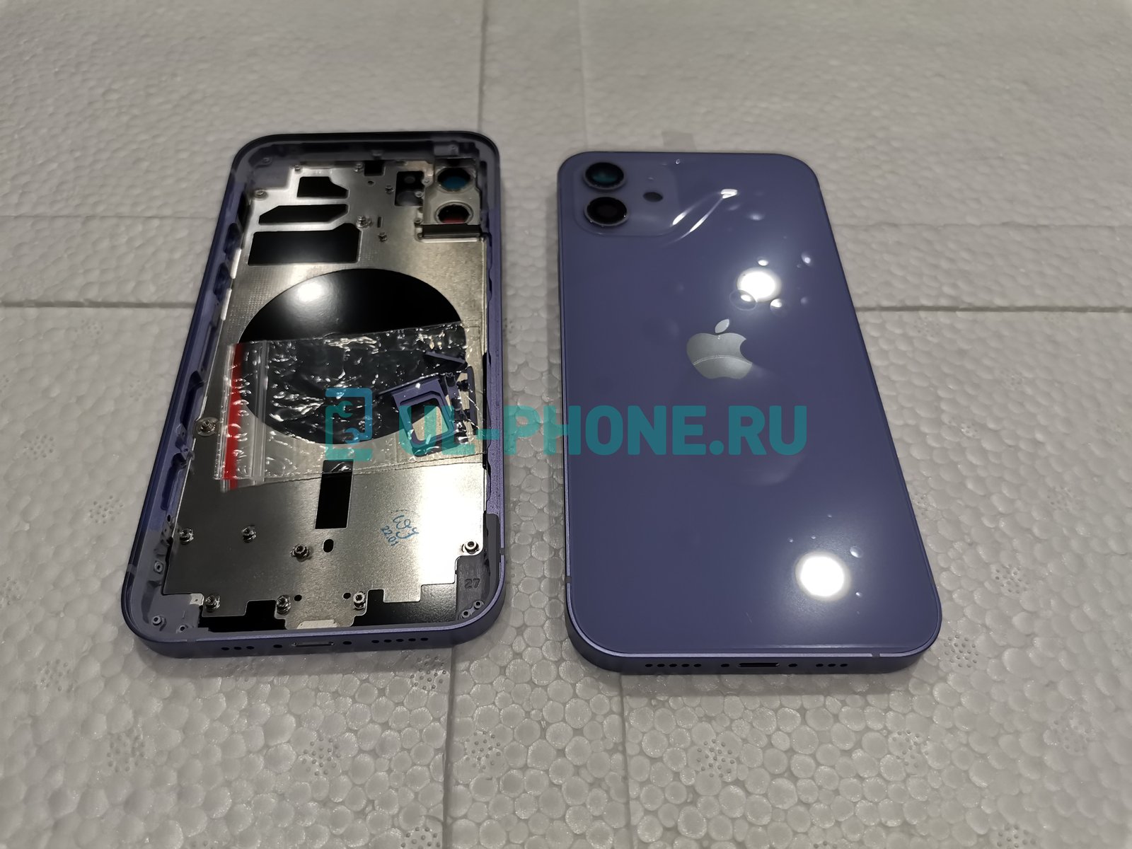 Корпус для iPhone 12 (фиолетовый) CE