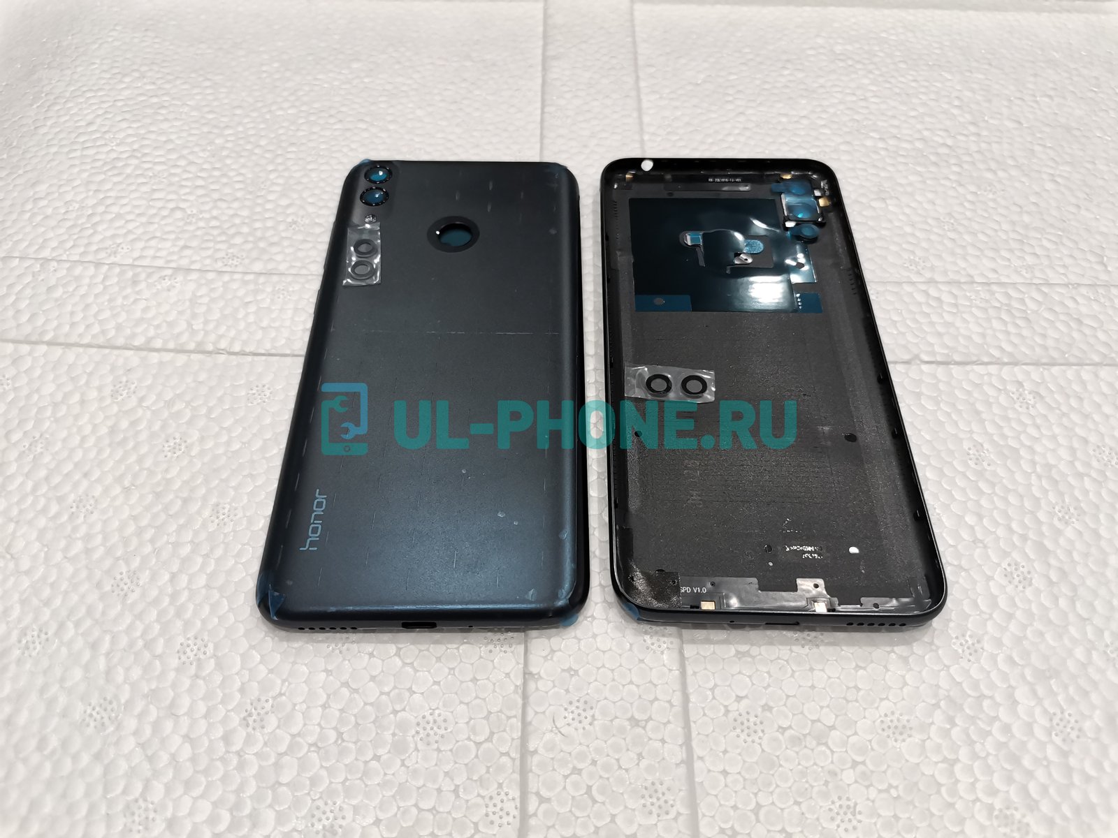 Задняя крышка для Huawei Honor 8C (черная)