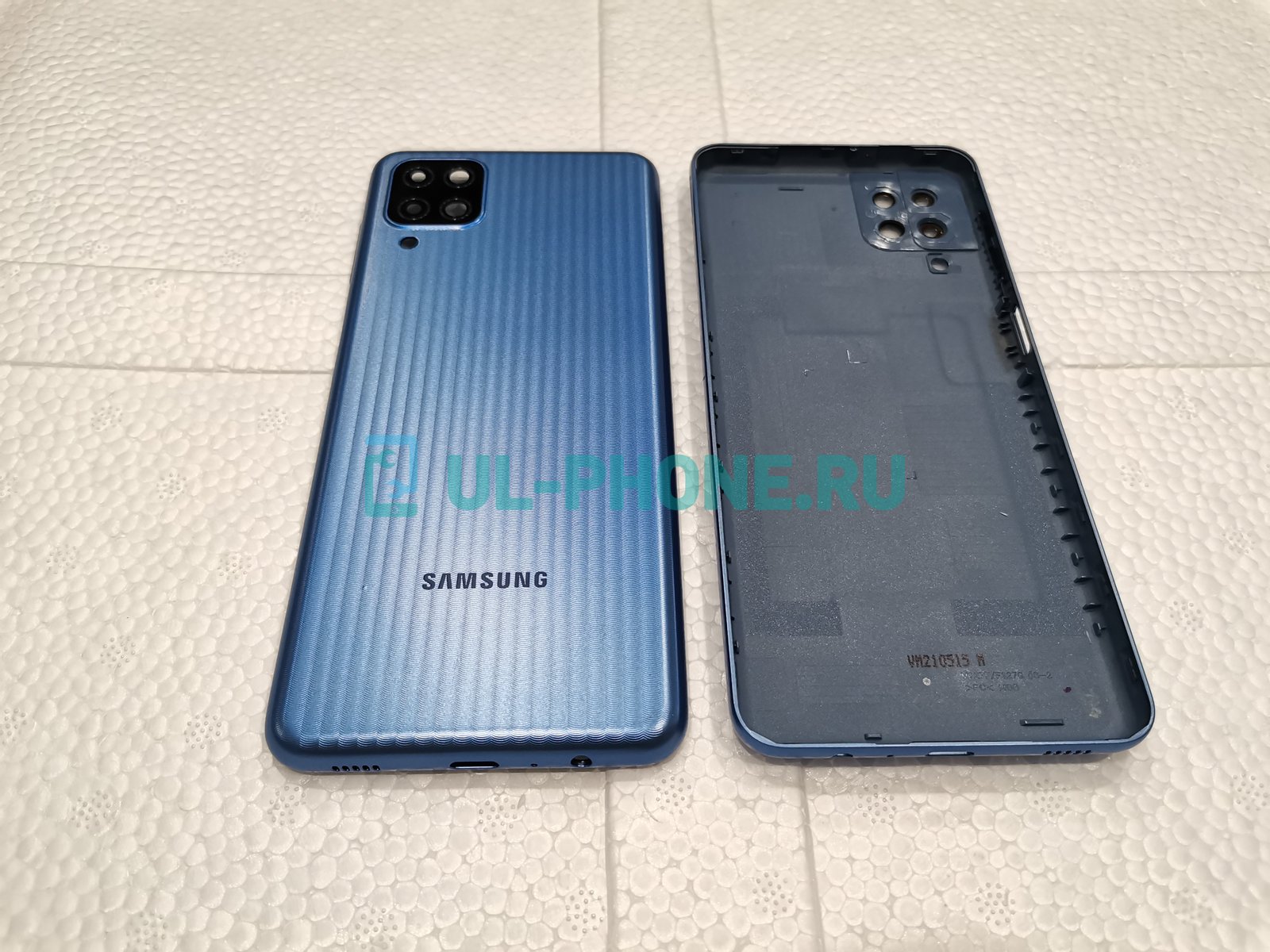 Задняя крышка для Samsung Galaxy M12 M127 (синяя)