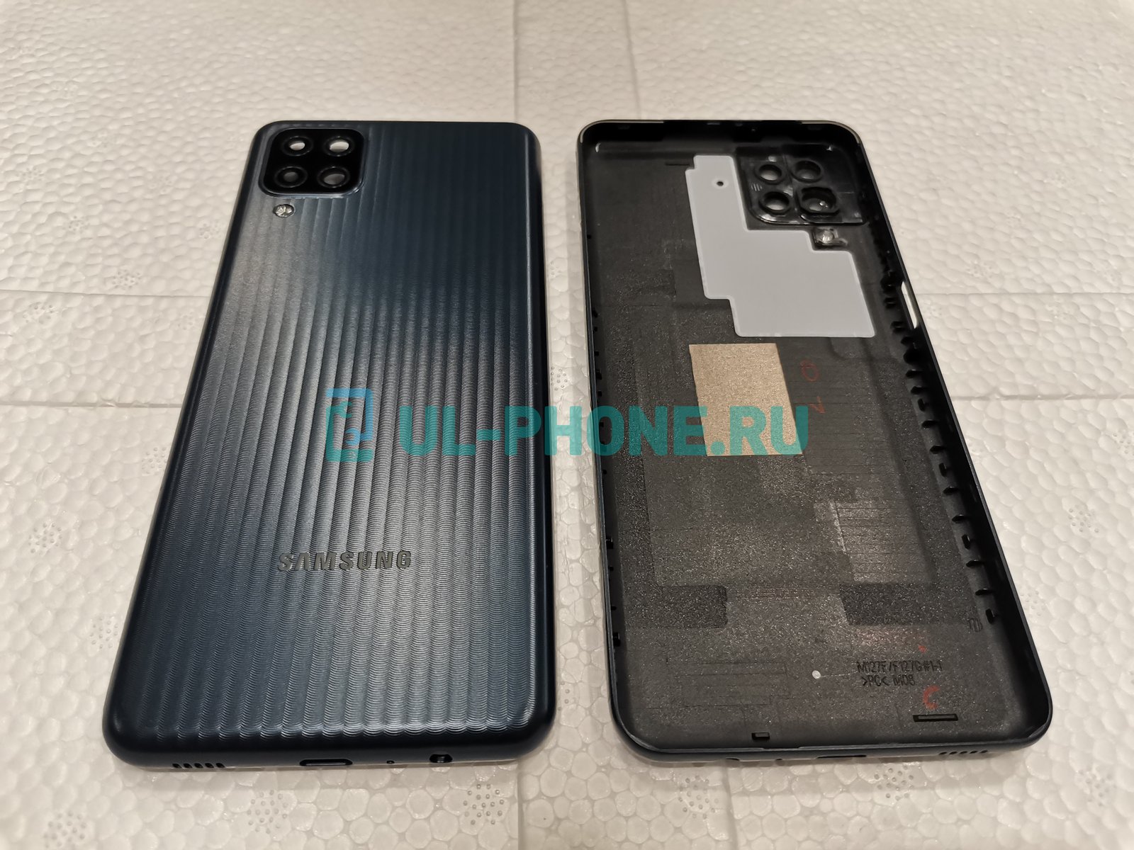 Задняя крышка для Samsung Galaxy M12 M127 (серая)