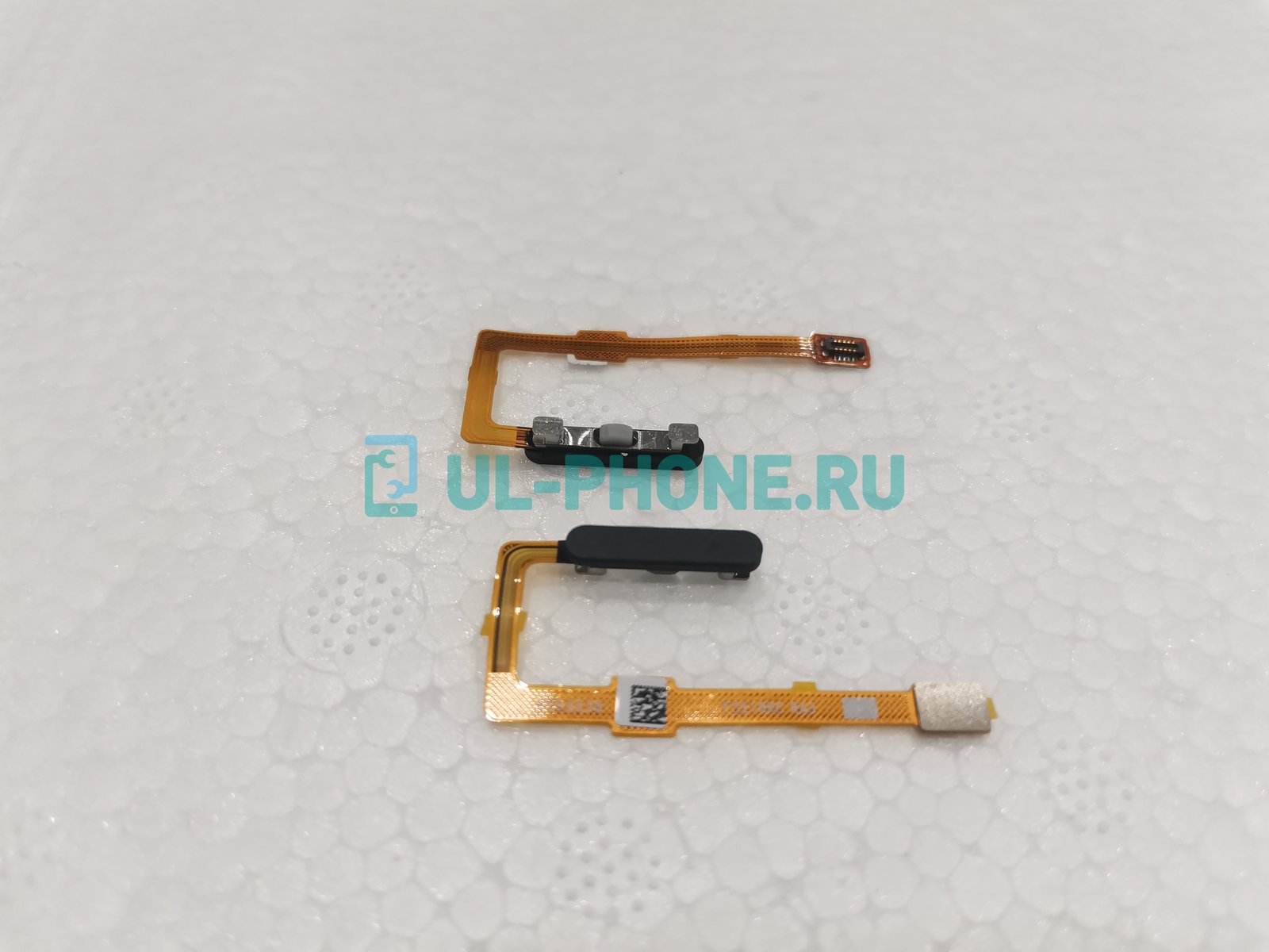 Шлейф для Huawei Honor 9X / 9X Pro + сканер отпечатка пальца (серый)