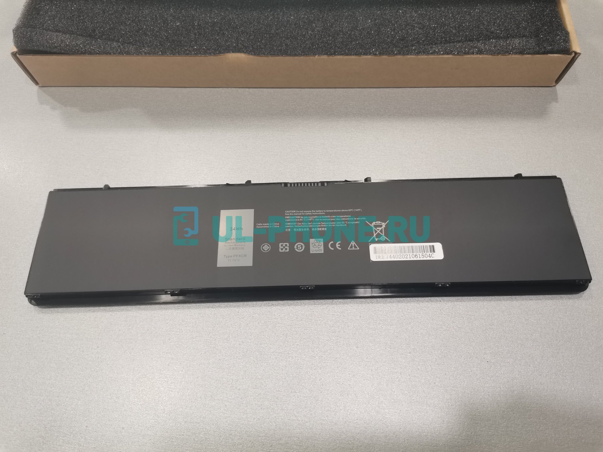 Аккумулятор для ноутбука Dell Latitude E7440, E7450, (3RFND, 34GKR), 54Wh, 7.4V, OEM
