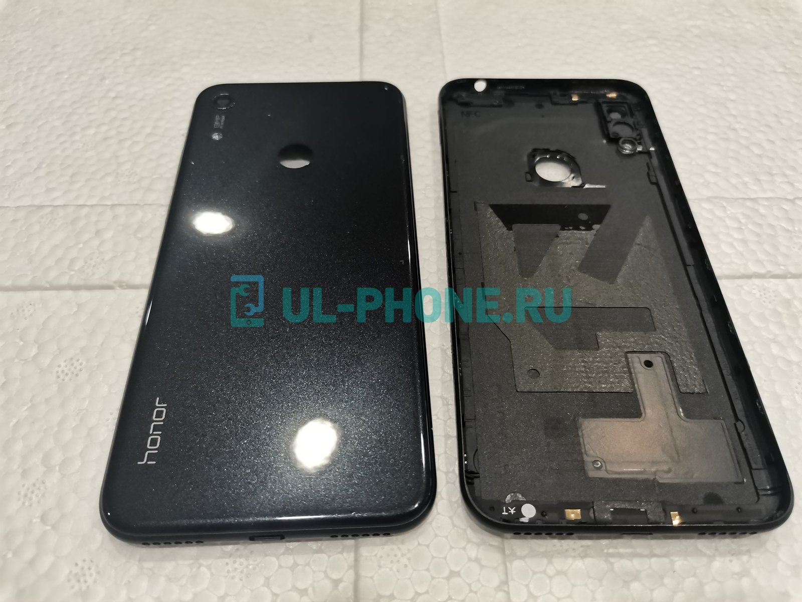 Задняя крышка для Huawei Honor 8A (черная)
