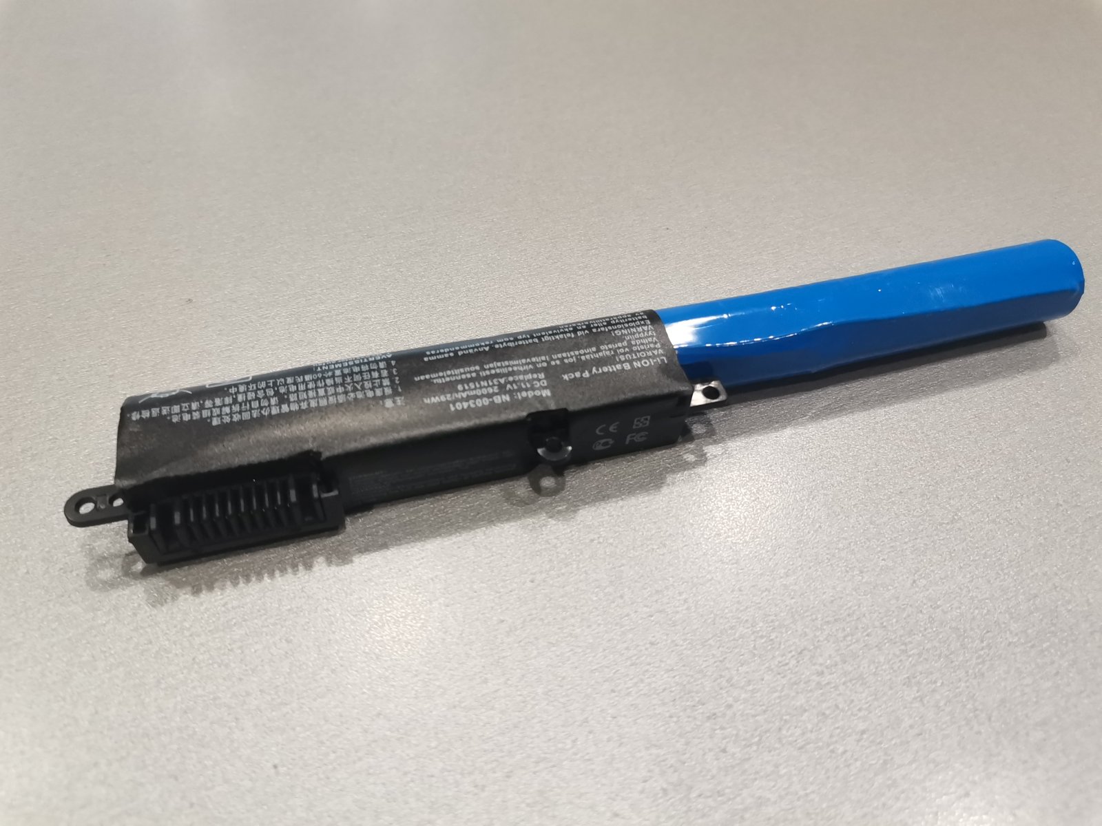 Аккумулятор для ноутбука Asus X540, X540LA (A31N1519) 29Wh, 2600mAh, 11.1V
