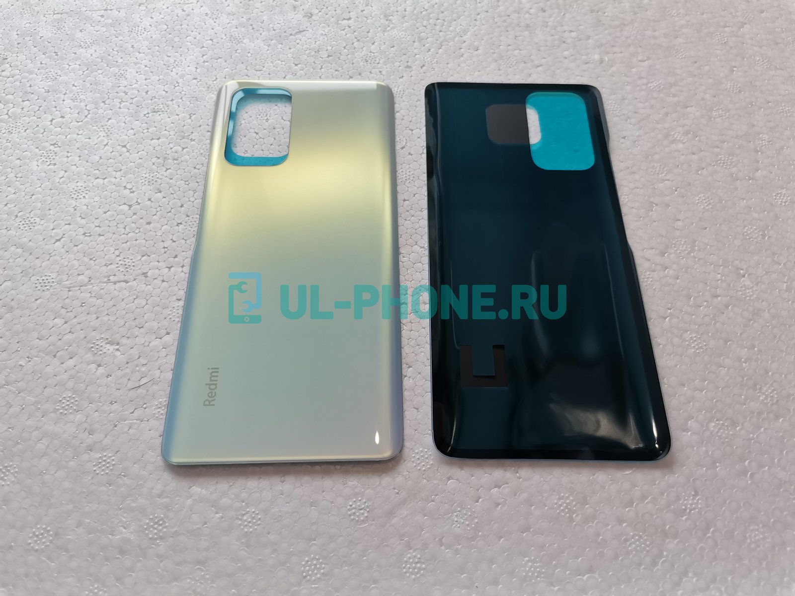 Задняя крышка для Xiaomi Redmi Note 10 Pro (белая)