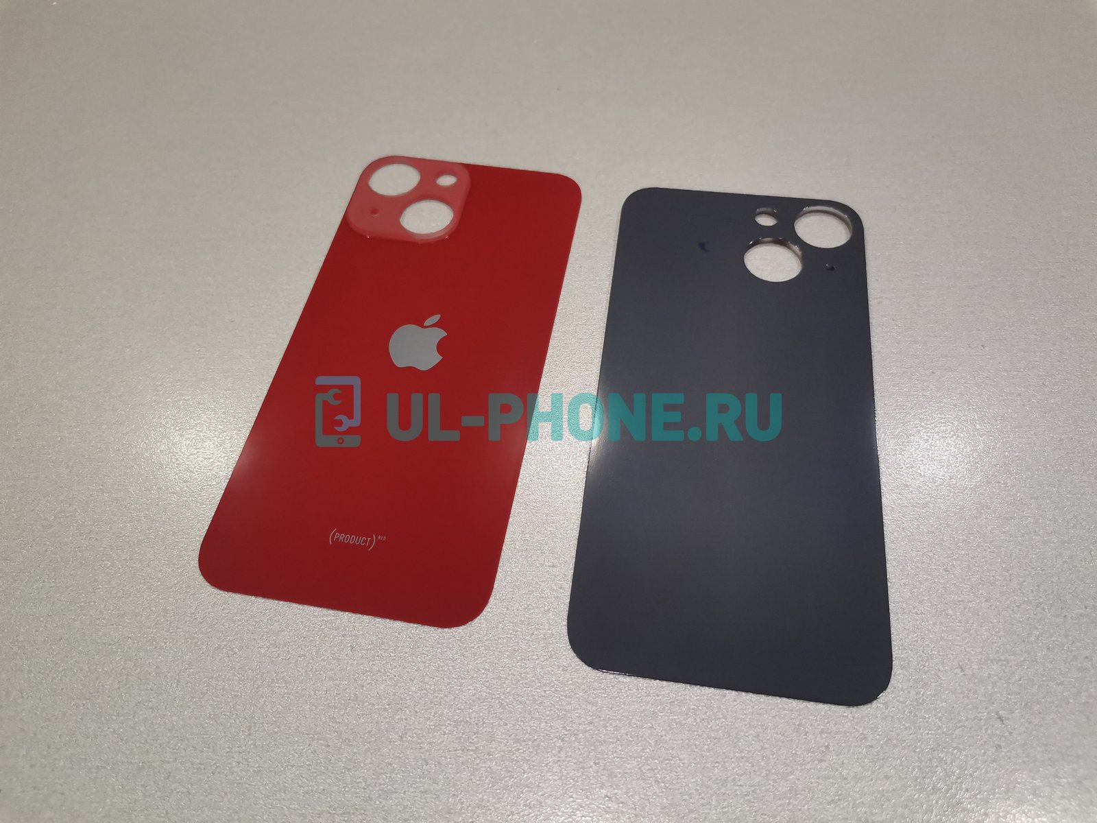 Задняя крышка для iPhone 13 mini (красная) big