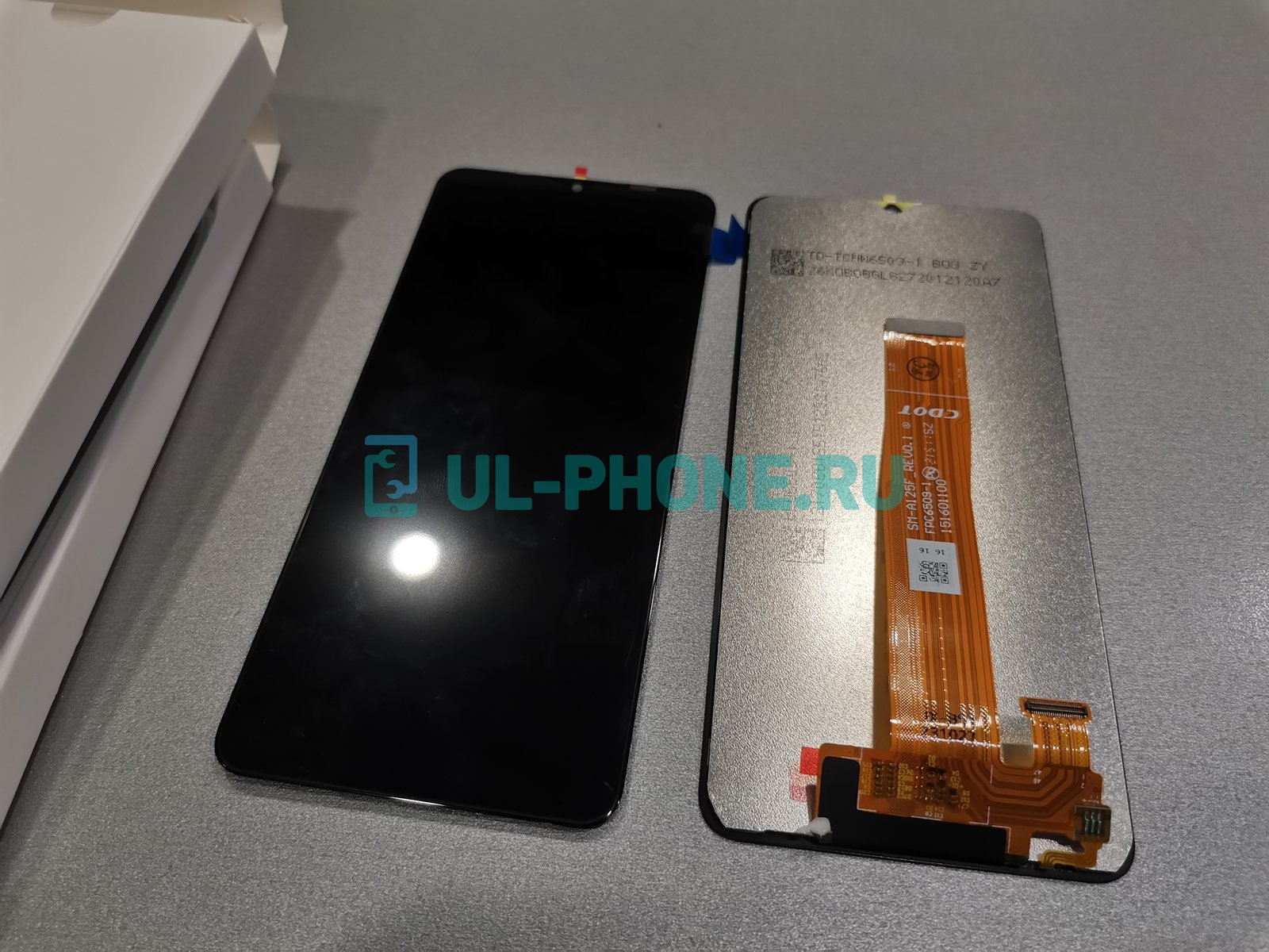 Дисплей + тачскрин для Samsung Galaxy A12 (SM-A125F) Rev 0.1, сервисный, оригинал
