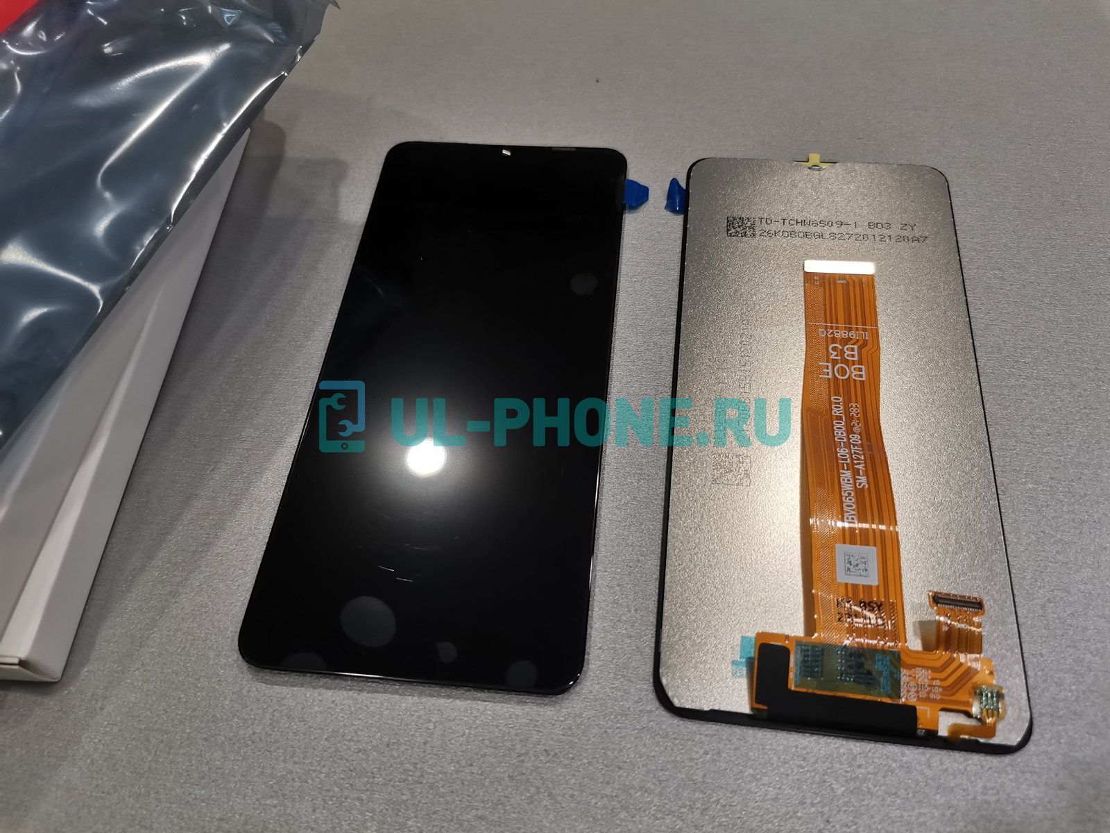 Дисплей + тачскрин для Samsung SM-A127F Galaxy A12 (Rev 0.0) / A125 сервисный, оригинал