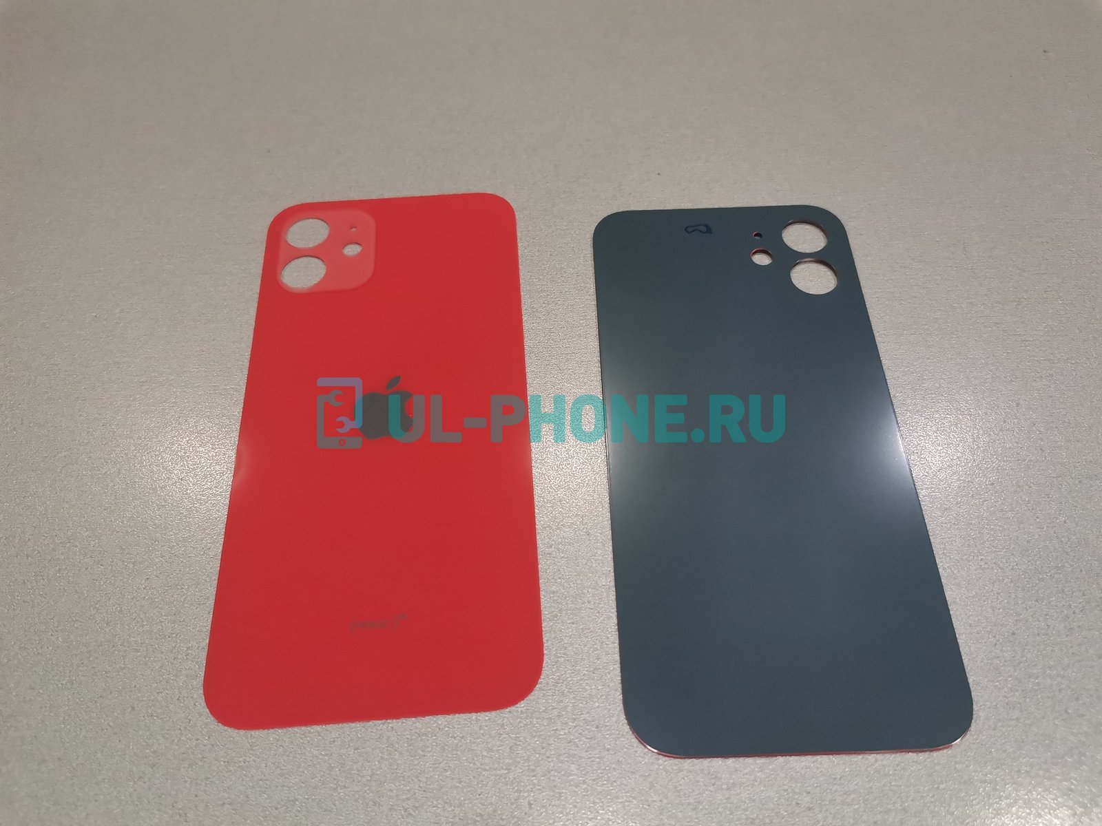 Задняя крышка для iPhone 12 (красная) big
