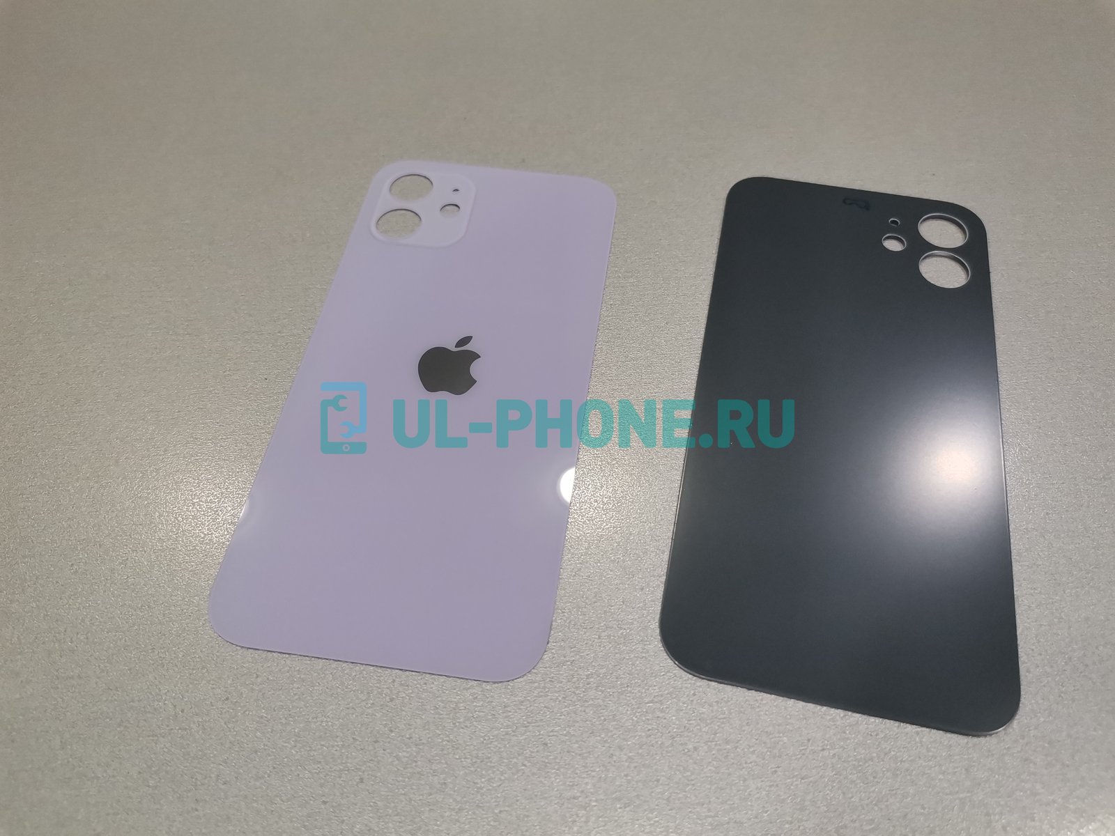 Задняя крышка для iPhone 12 (фиолетовая) big