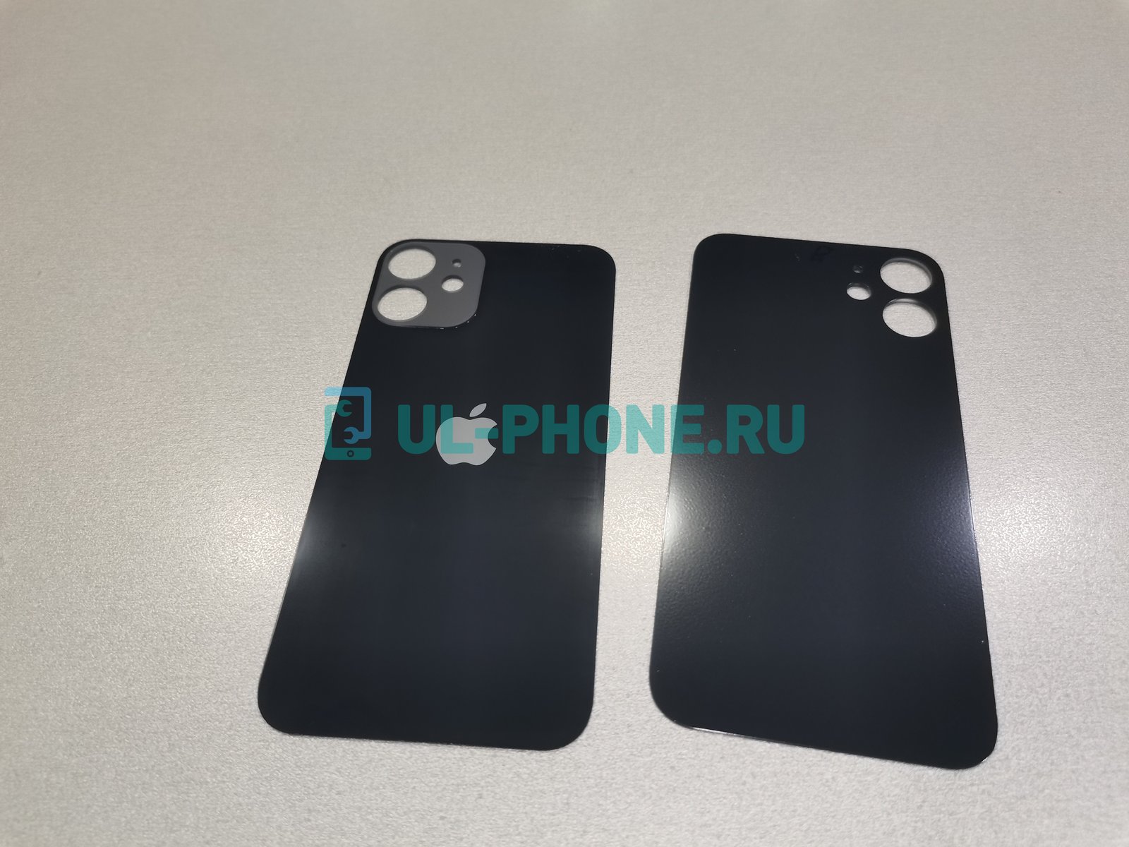 Задняя крышка для iPhone 12 mini (черная) big