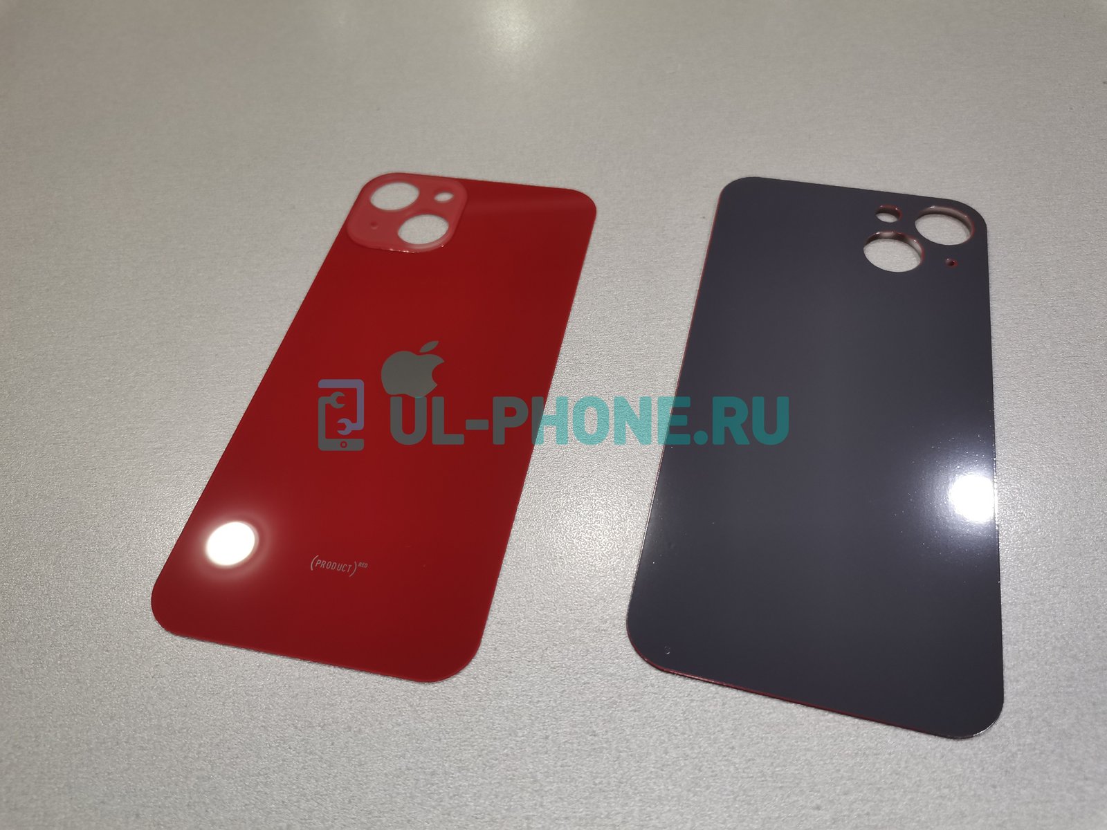 Задняя крышка для iPhone 13 (красная) big