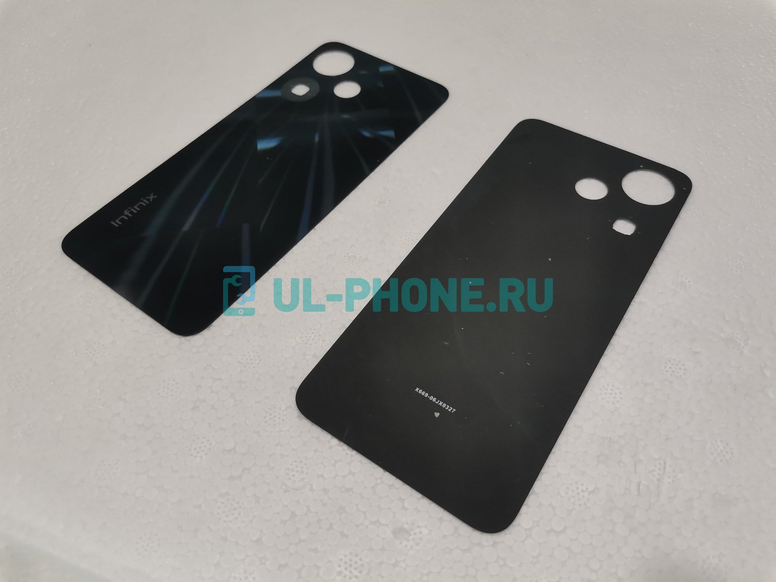 Задняя крышка для Infinix HOT 30i X669C / X669D (черная)