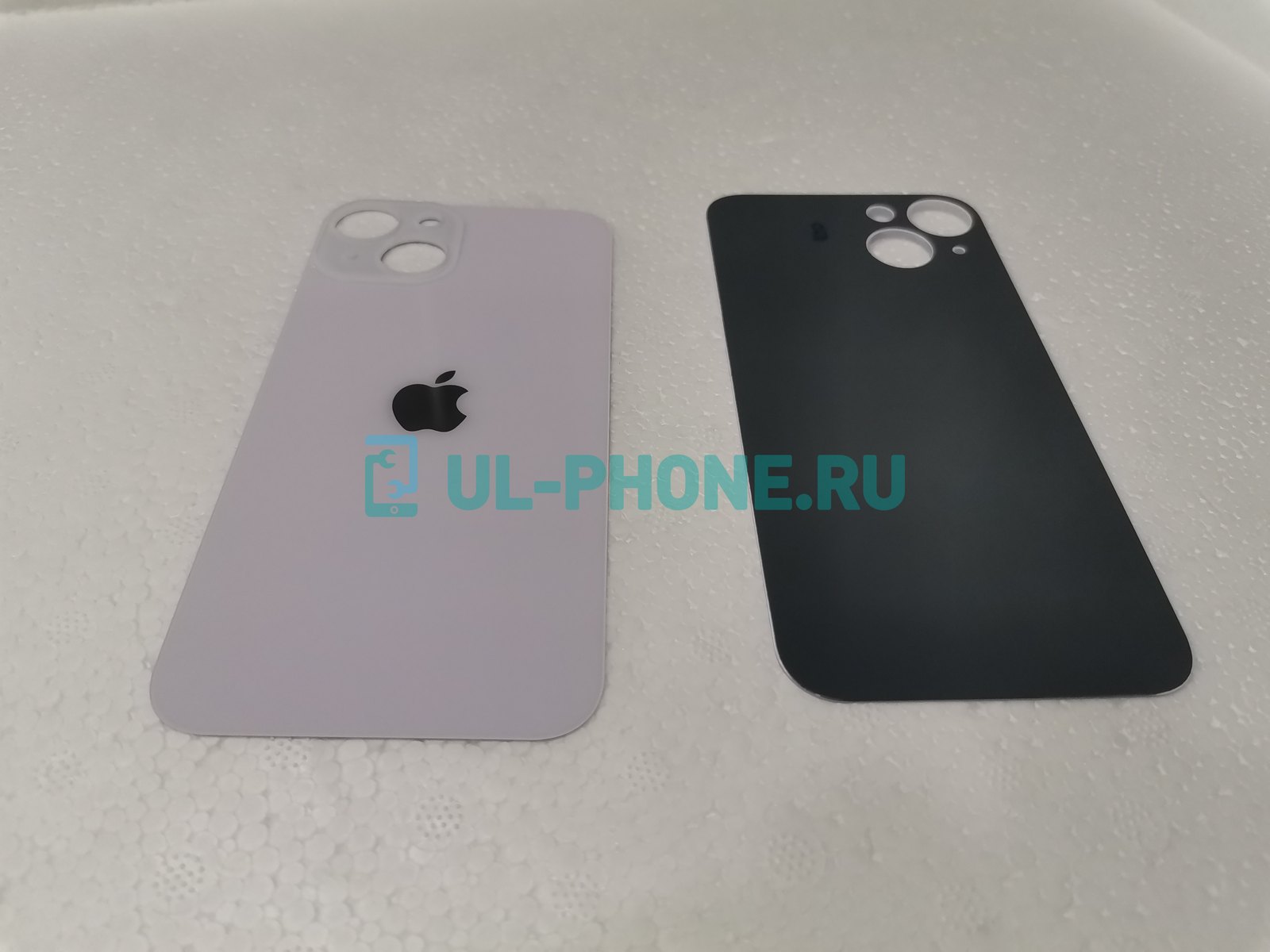 Задняя крышка для iPhone 14 (фиолетовая) big hole