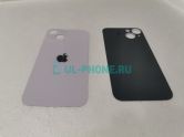 Задняя крышка для iPhone 14 (фиолетовая) big hole