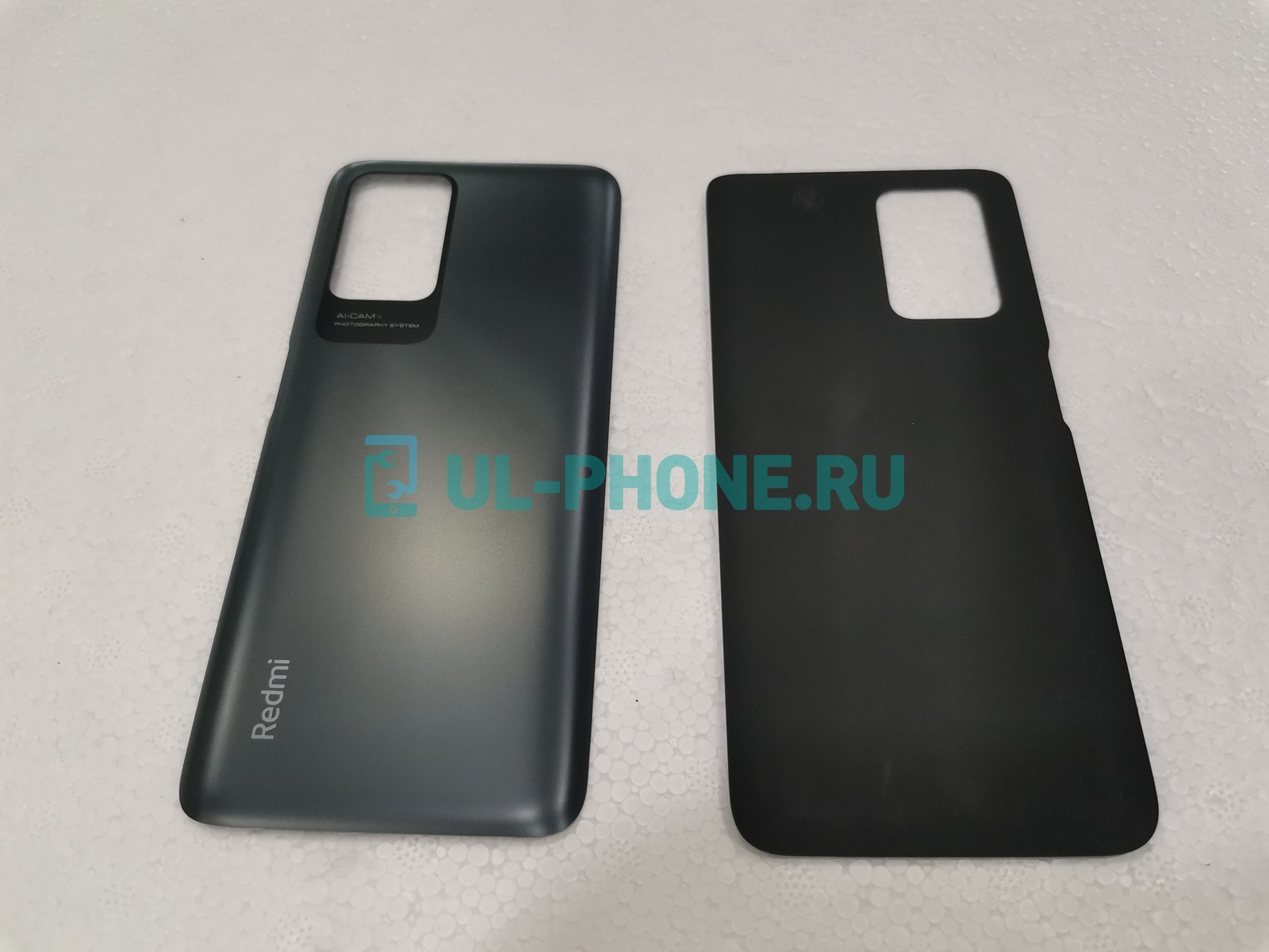 Задняя крышка для Xiaomi Redmi 10 (серая)