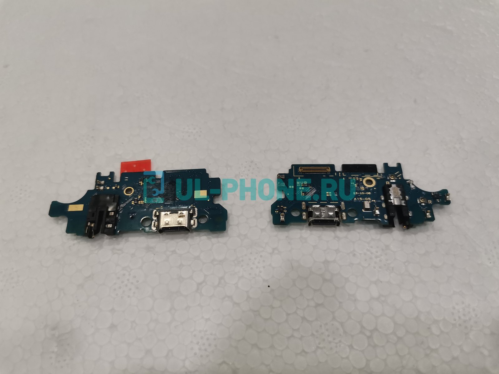 Шлейф / нижняя плата для Samsung A155F Galaxy A15 4G + разъем зарядки + микрофон (ориг)
