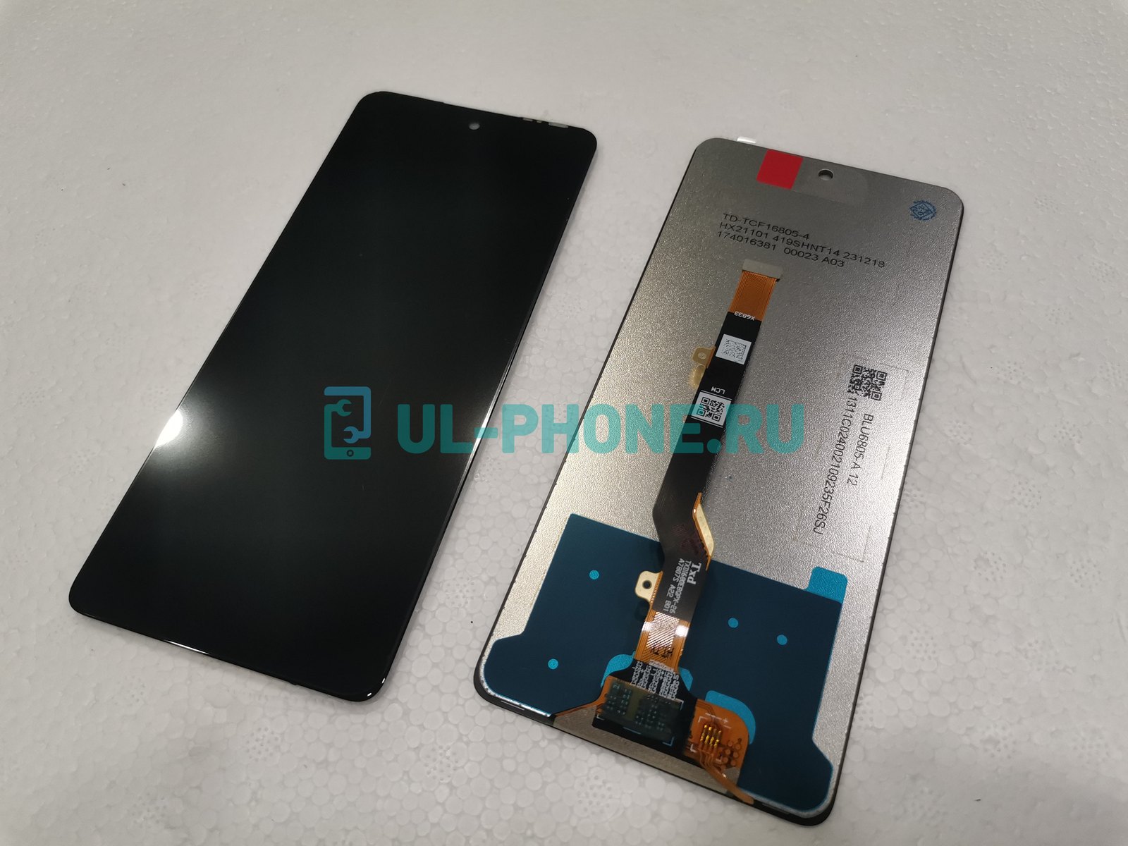 Дисплей + тачскрин для Infinix Hot 30 (X6831) / Tecno Spark 10 Pro (KI7), Pova 5 4G (LH7n), Infinix Note 30 / Tecno Spark 20 Pro / Hot 40 Pro (X6837), LH8n Tecno pova 5 pro 5g