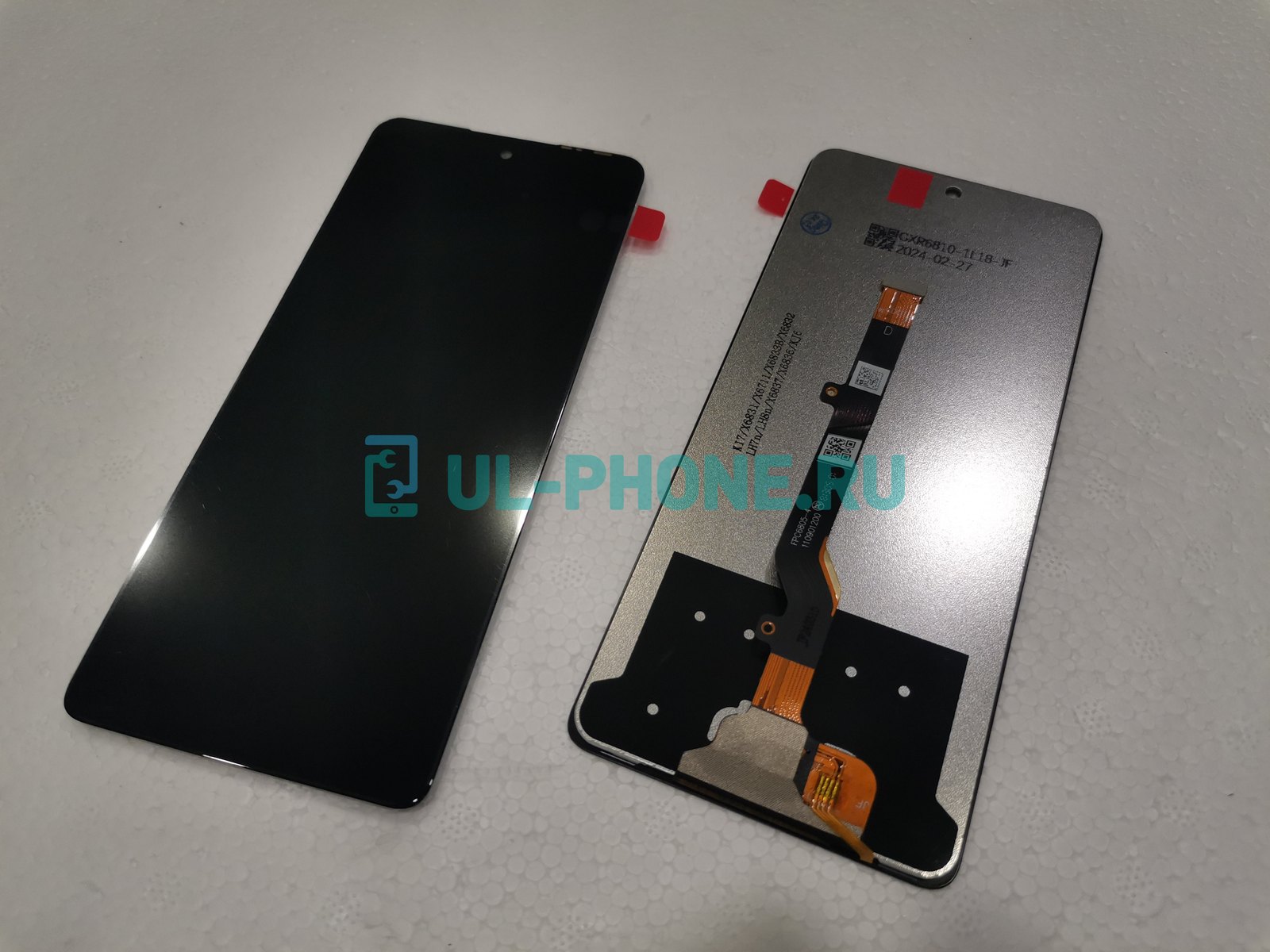 Дисплей + тачскрин для Infinix Note 30 4G (X6833B) / Infinix Hot 30 (X6831) / Tecno Spark 10 Pro (KI7), Pova 5 4G (LH7n)