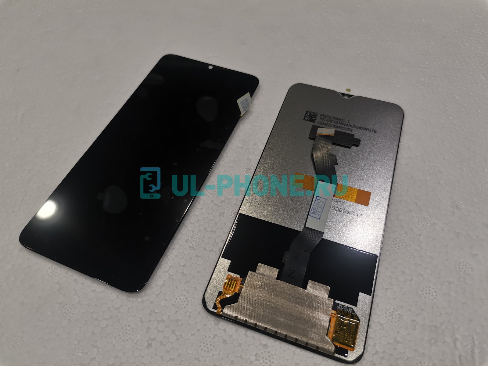 Дисплей + тачскрин для Xiaomi Redmi Note 8 Pro (100% оригинал сервисный) черный