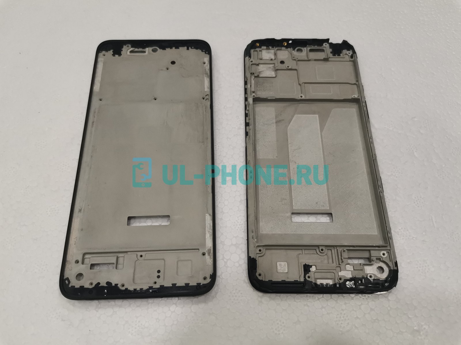 Рамка дисплея для Xiaomi Redmi 10 (черная)