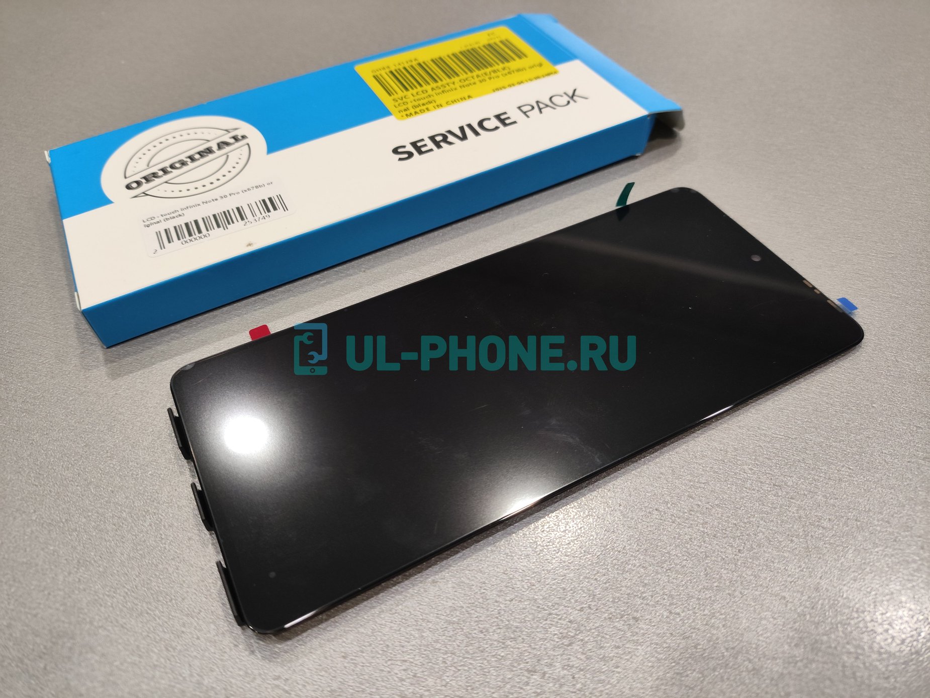 Дисплей + тачскрин для Infinix Note 30 Pro (x678b), 30 VIP, Tecno Camon 20 Pro 4G / 5G (100% оригинал сервисный)