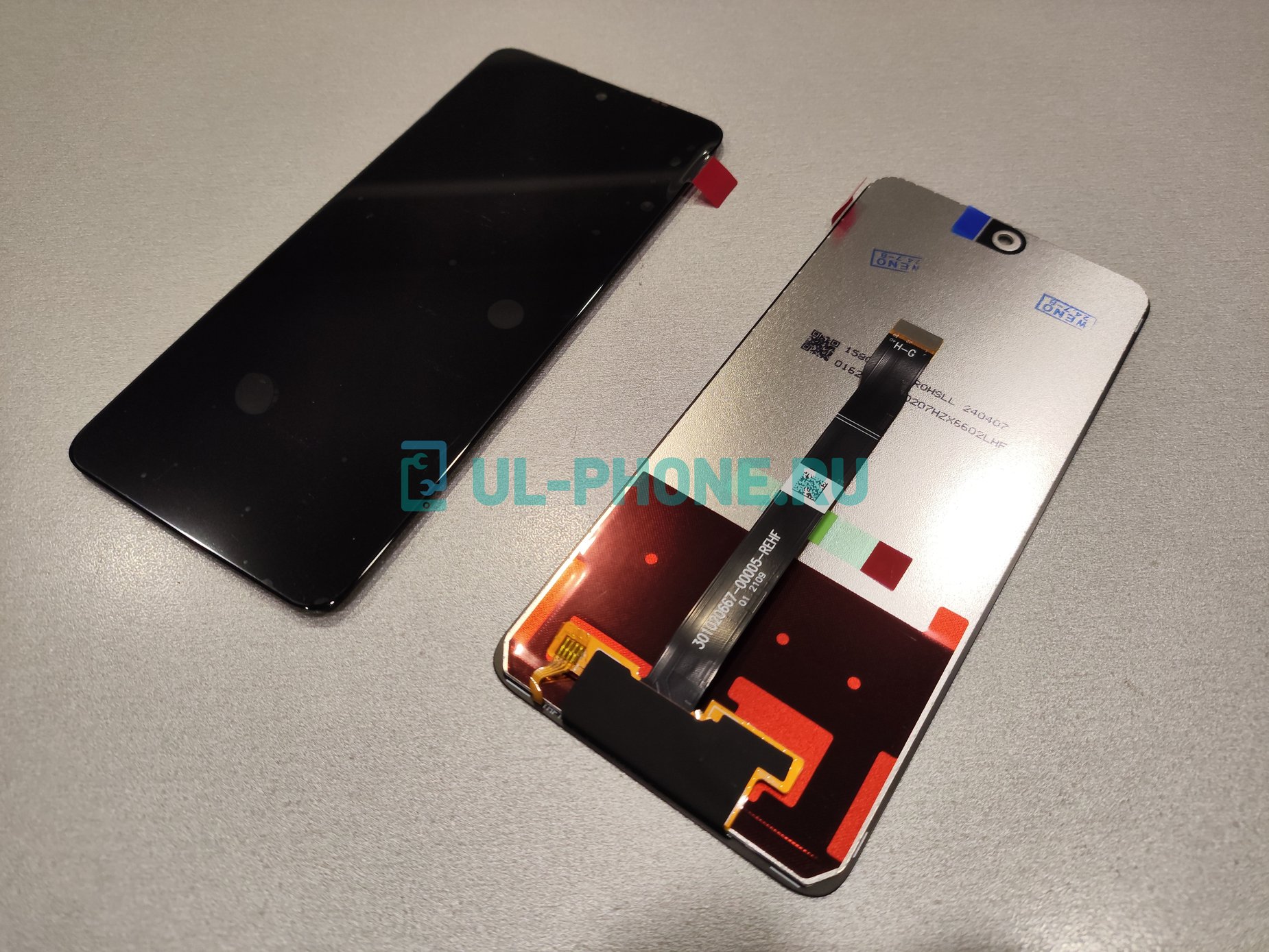 Дисплей + тачскрин для Huawei P smart 2021 / Y7A / X10 Lite / Honor 10X Lite / Enjoy 20se (сервисный оригинал)
