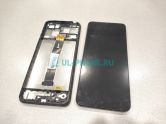 Дисплей + тачскрин для Xiaomi Redmi 12C (черный) в рамке