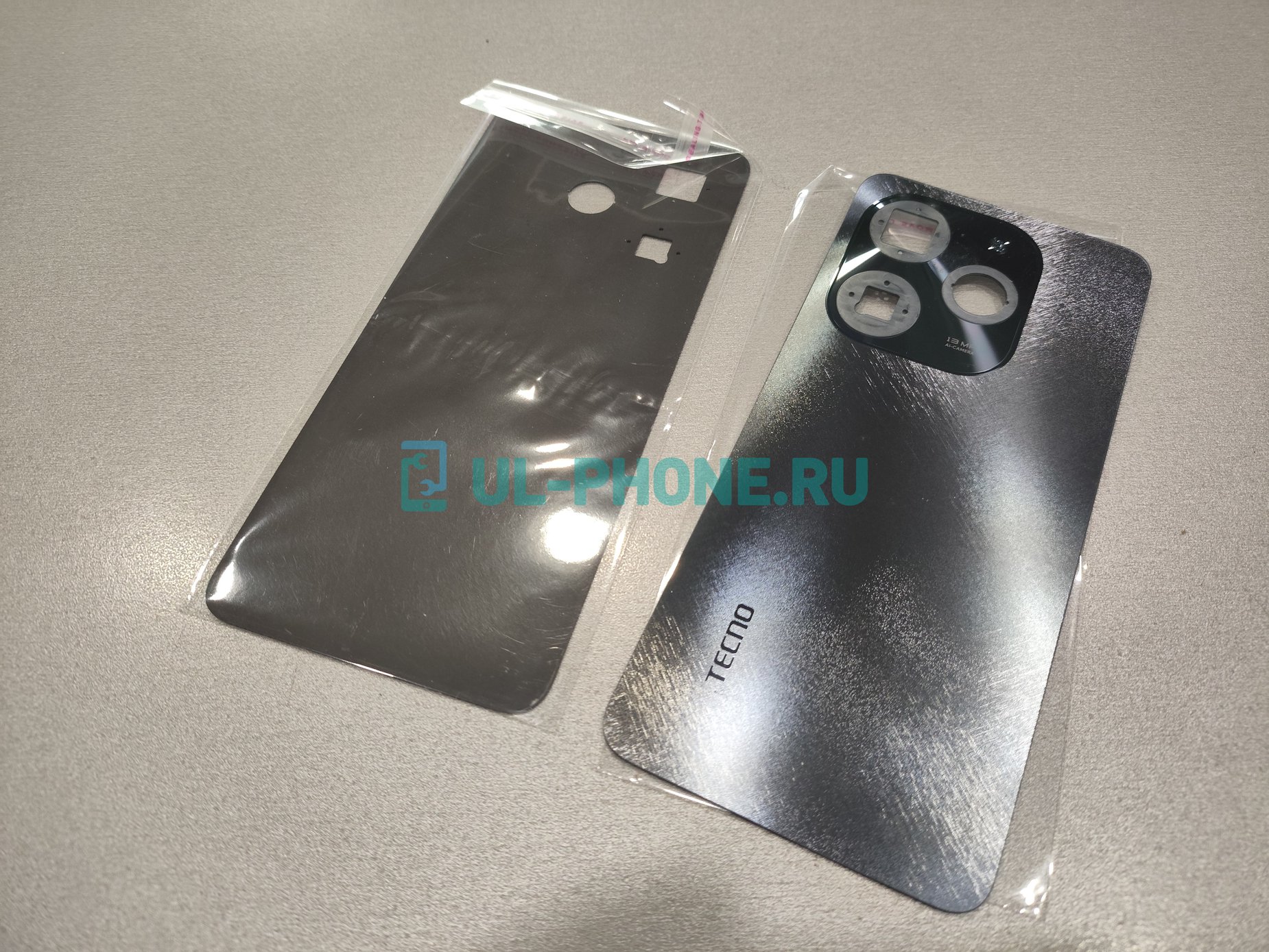 Задняя крышка для Tecno Spark Go 2024 (BG6) черная
