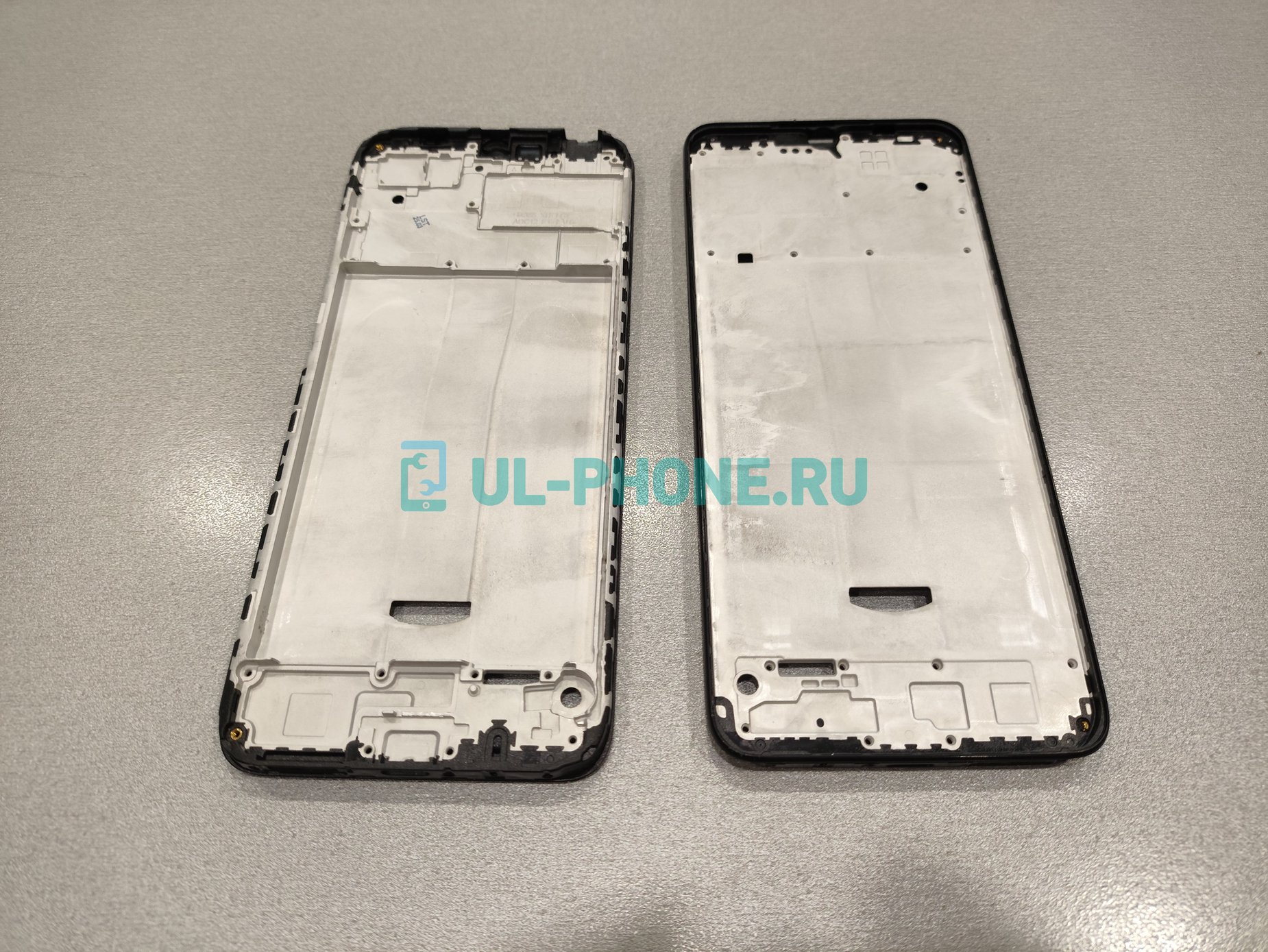 Рамка дисплея для Xiaomi Redmi 10C (220333QNY) черная