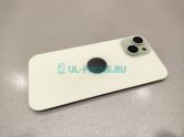 Задняя крышка для iPhone 15 (A3090) в сборе со стеклом камеры (MagSafe) оригинал, зеленая
