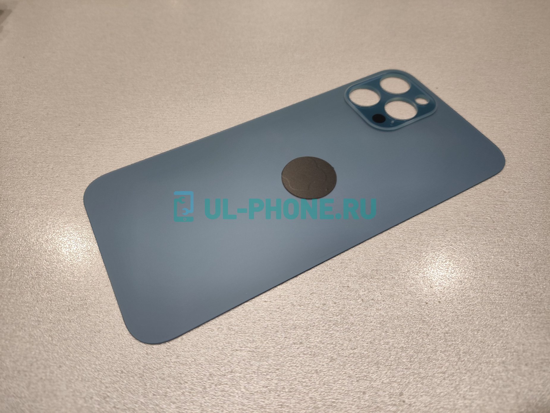 Задняя крышка для iPhone 12 Pro Max (матовый синий)