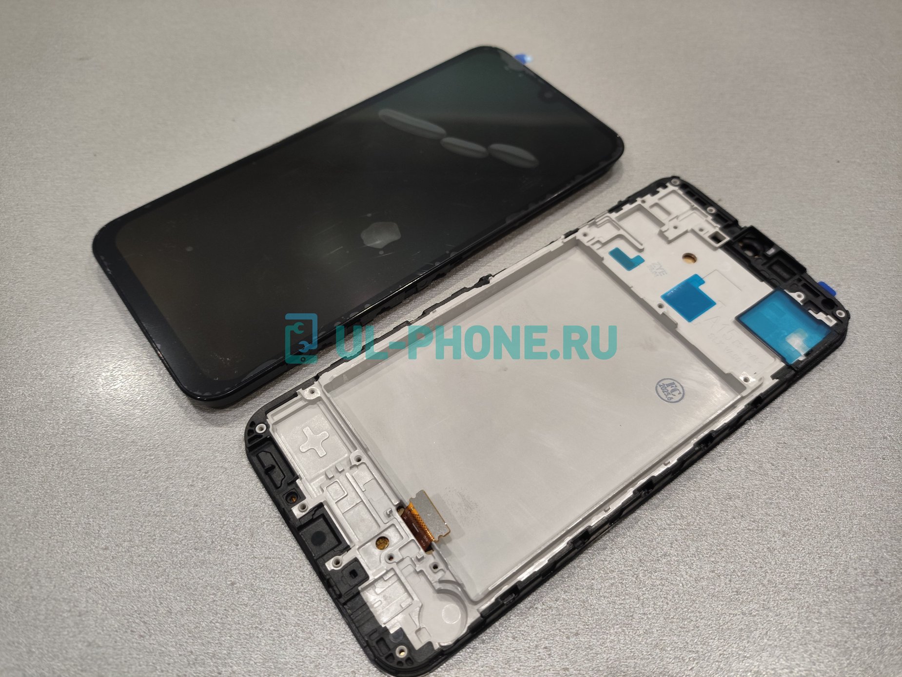 Дисплей + тачскрин для Samsung Galaxy A15 4G/ 5G (A155F/ A156B) в рамке, оригинал