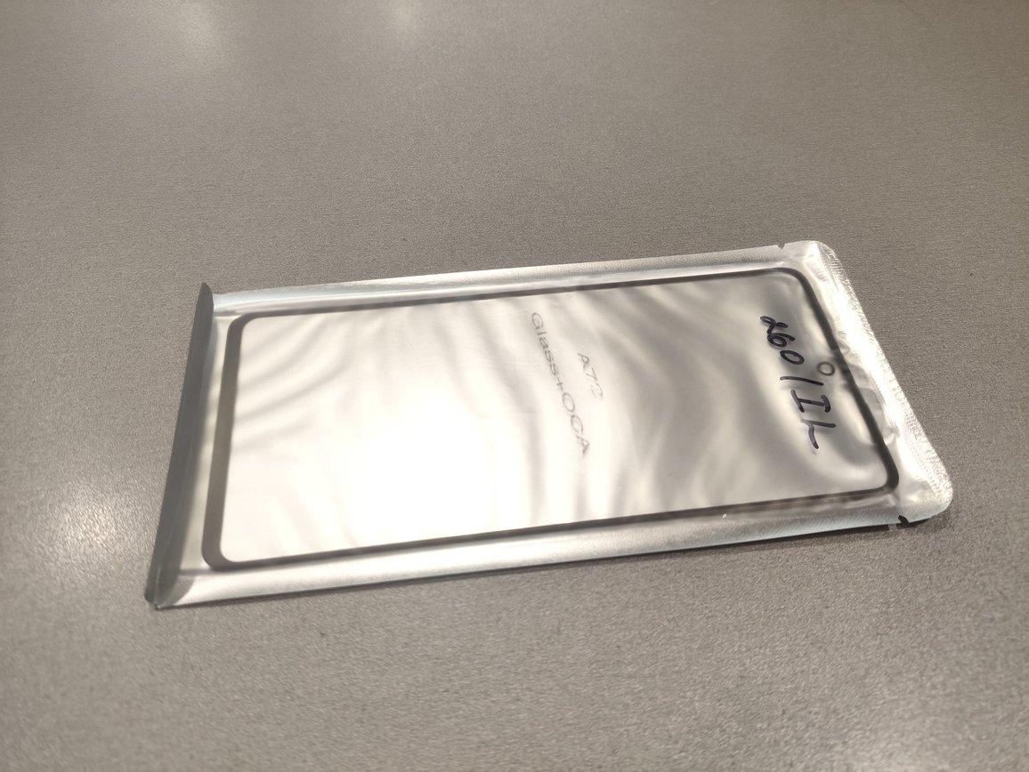 Стекло + OCA плёнка для переклейки Samsung Galaxy A72/ A725