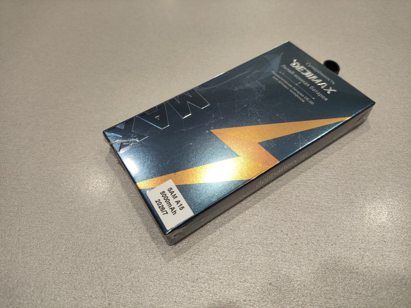 Аккумулятор (батарея) DEJI EB-BA156ABY для Samsung Galaxy A15 4G/ A155F/ A15 5G/ A156B (5000mAh) гарантия 6 мес